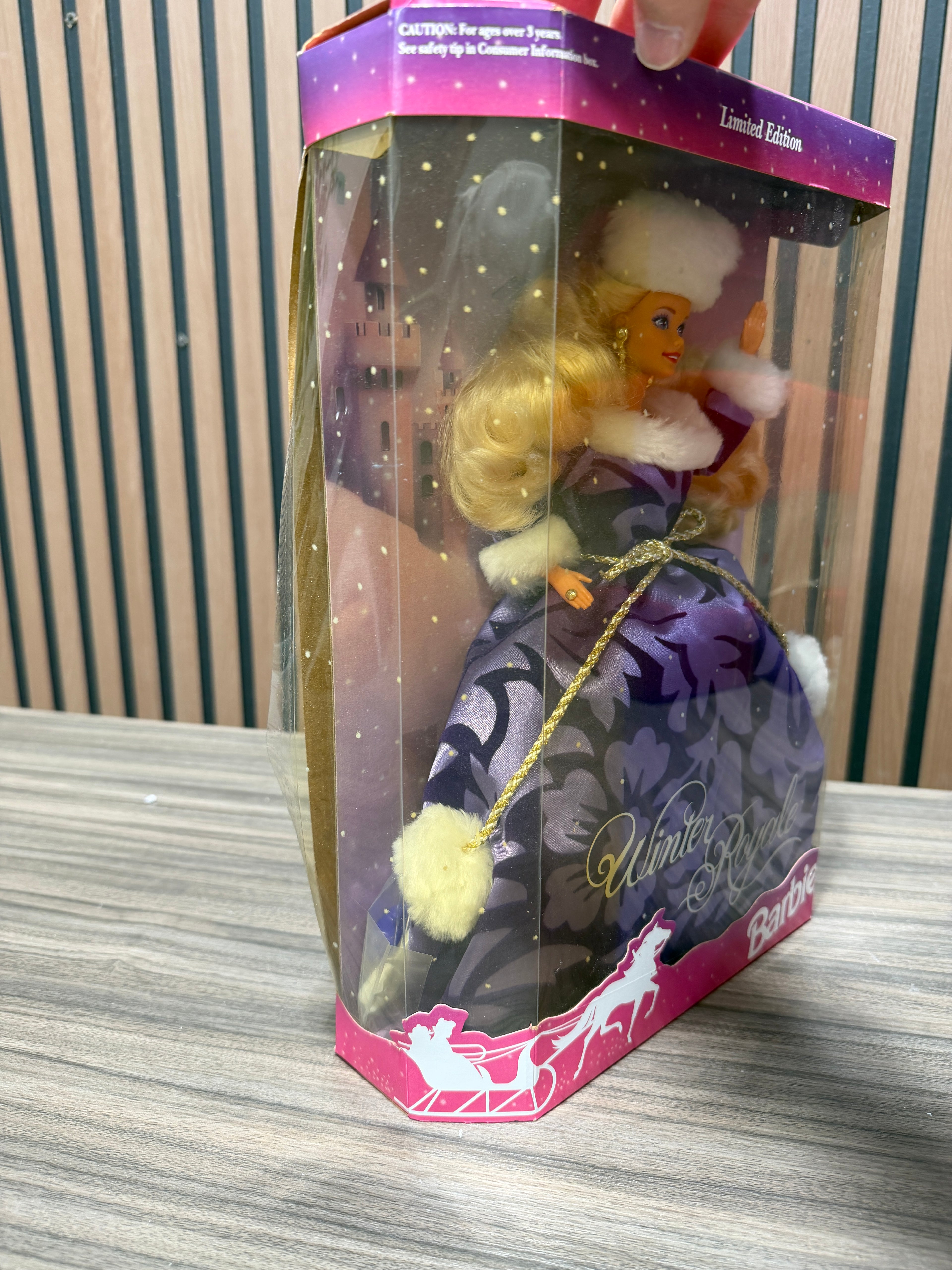 Barbie Winter Royale Doll Limited Edition 1993 Mattel #10658