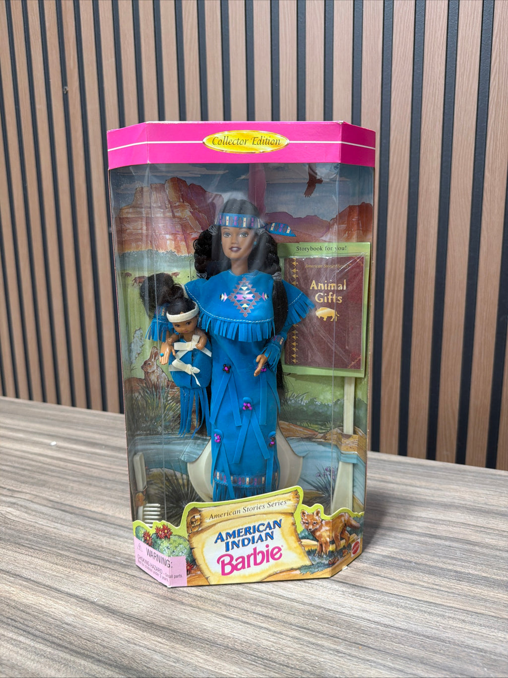 American Indian Barbie Doll American Stories Series 1996 Mattel 17313