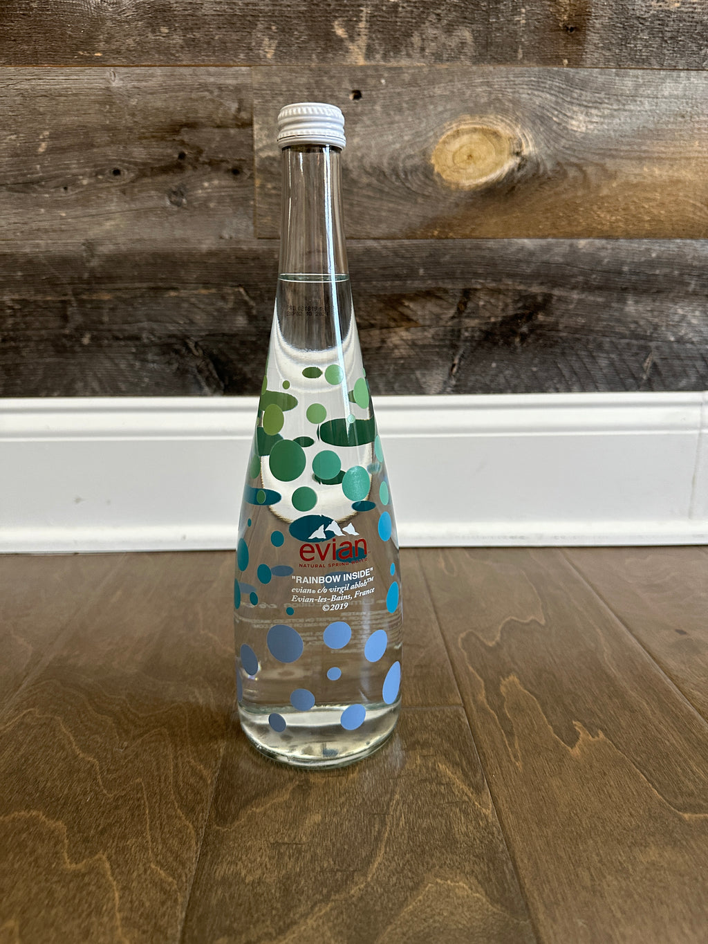 Evian Virgil Abloh Limited Edition Water Bottle 750mL