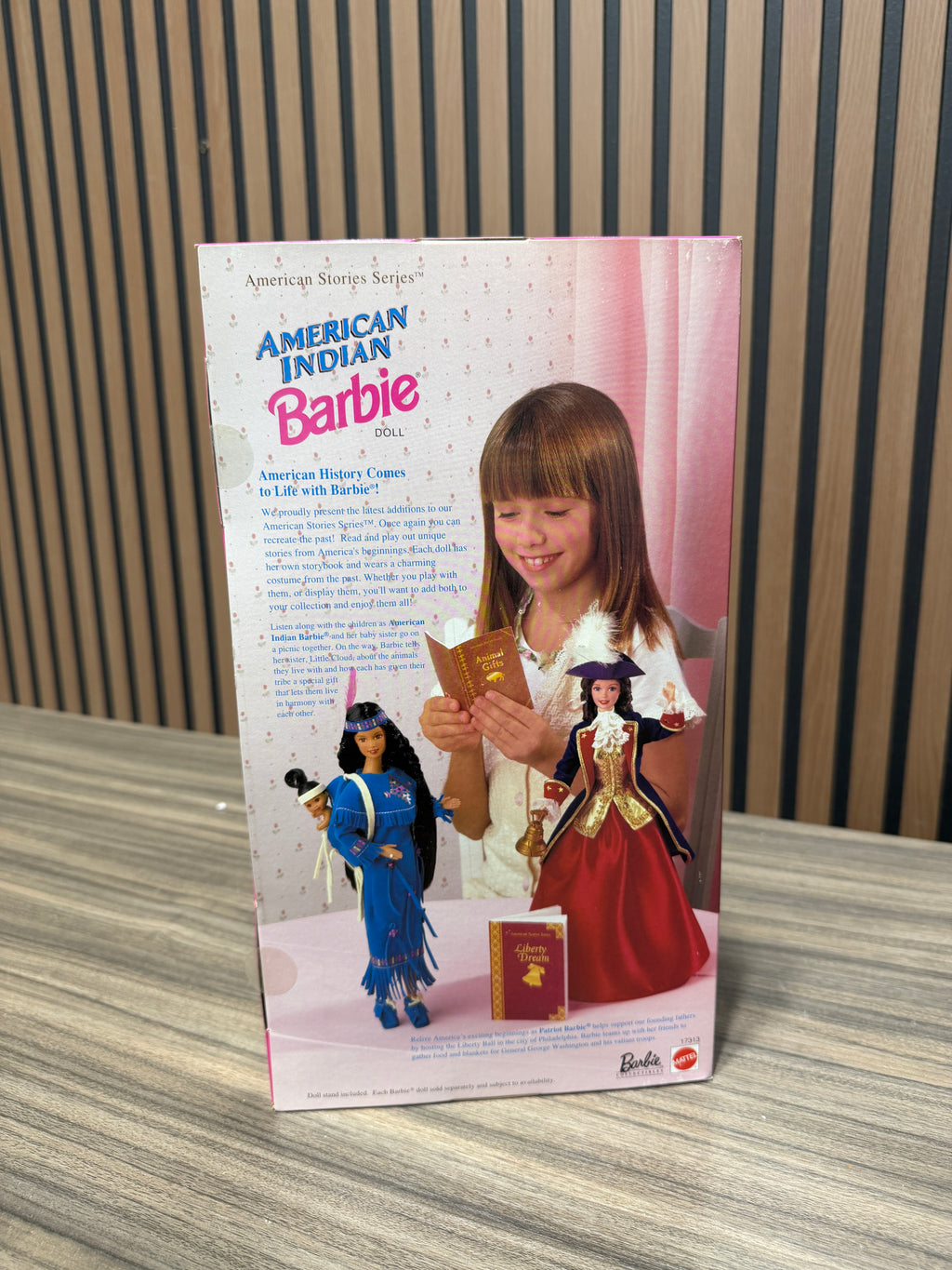 American Indian Barbie Doll American Stories Series 1996 Mattel 17313