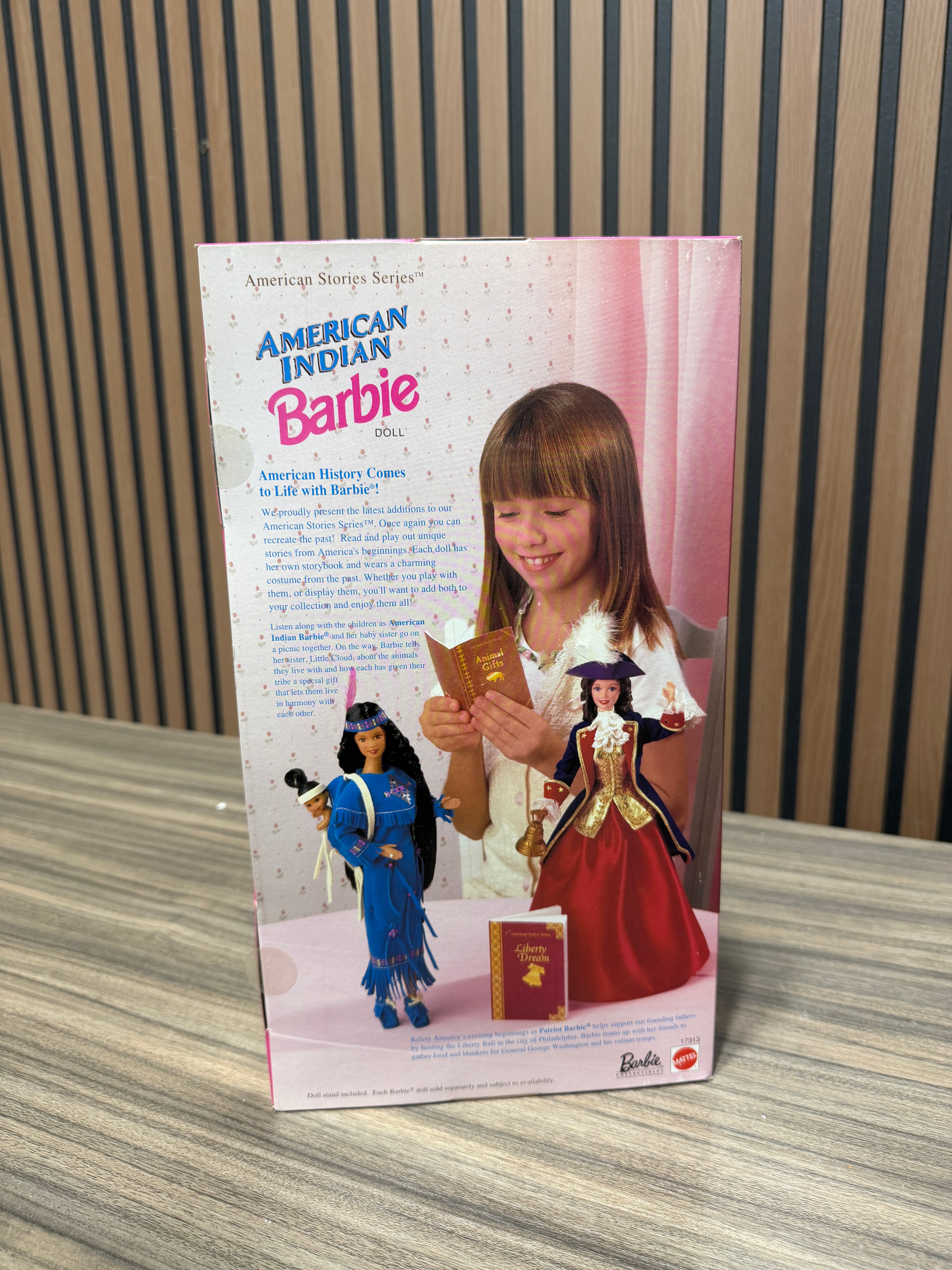 American Indian Barbie Doll American Stories Series 1996 Mattel 17313
