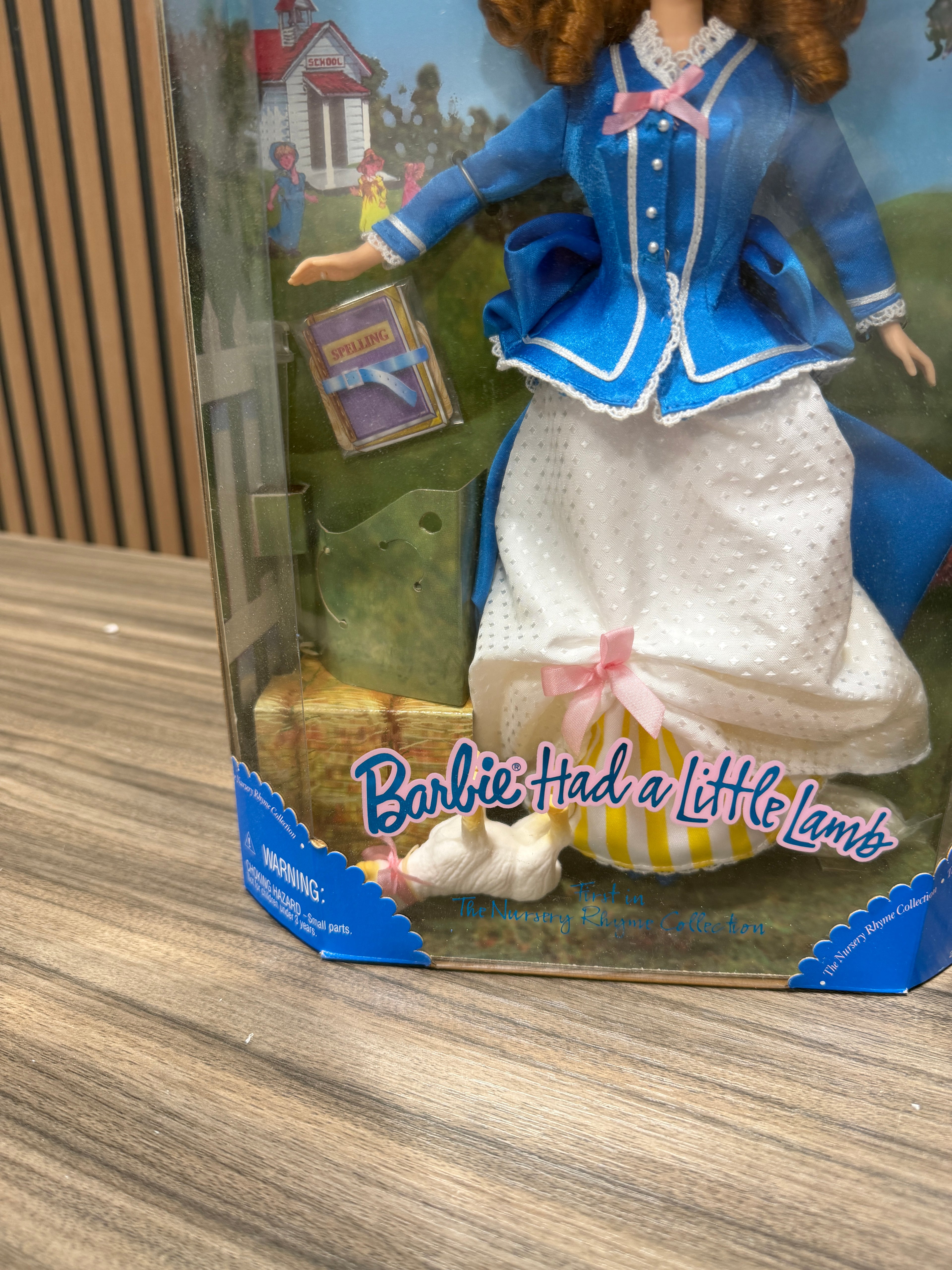 Barbie Had a Little Lamb Doll The Nursery Rhyme Collection 1998 Mattel 21740
