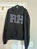 Men's Rhude Medium Black Sweatshirt Hoodie "Audacity to Dream" Sz M