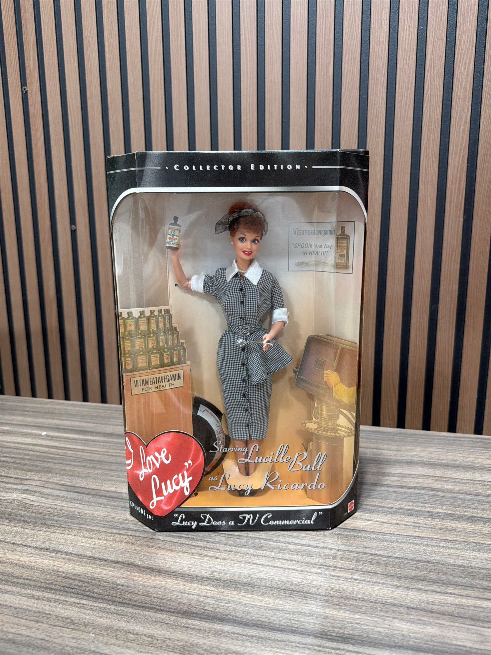I Love Lucy Episode #30 Lucy Does a Commercial Doll 1997 Mattel #17645