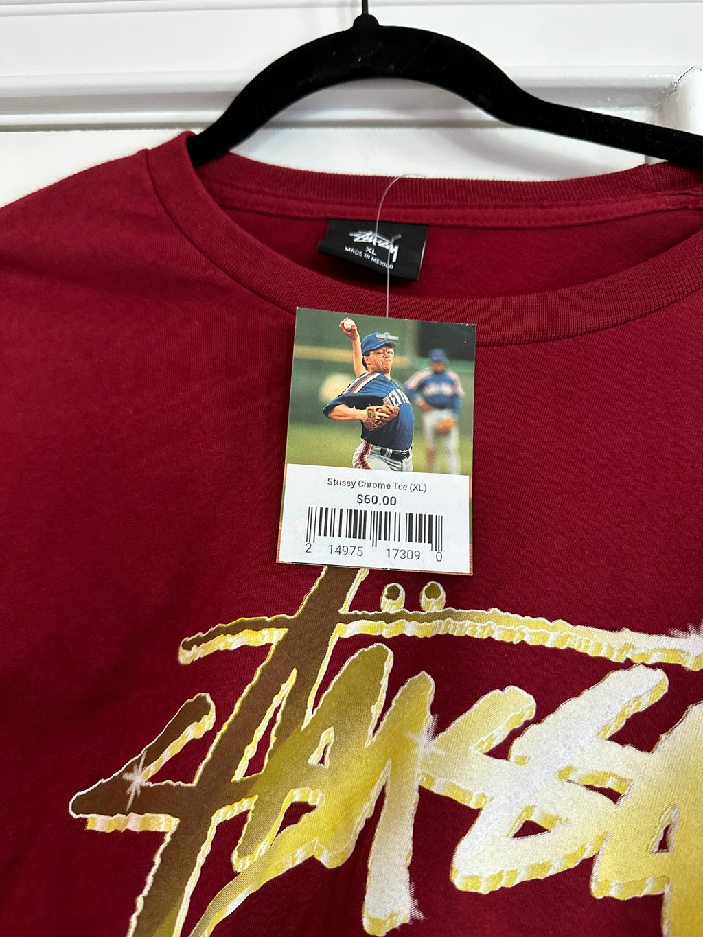 Stussy Chrome Tee Sz XL