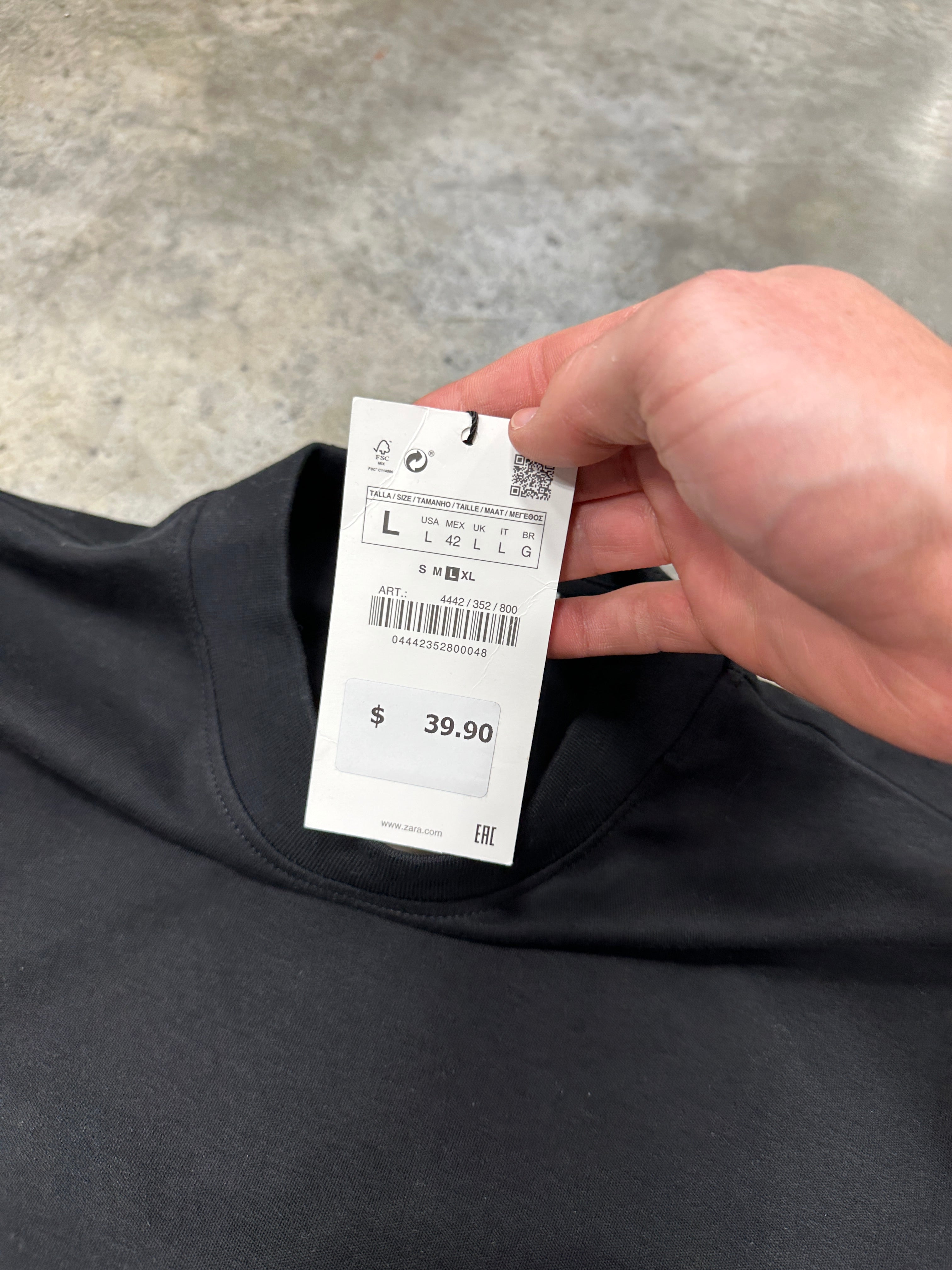 Zara Longsleeve Sz L