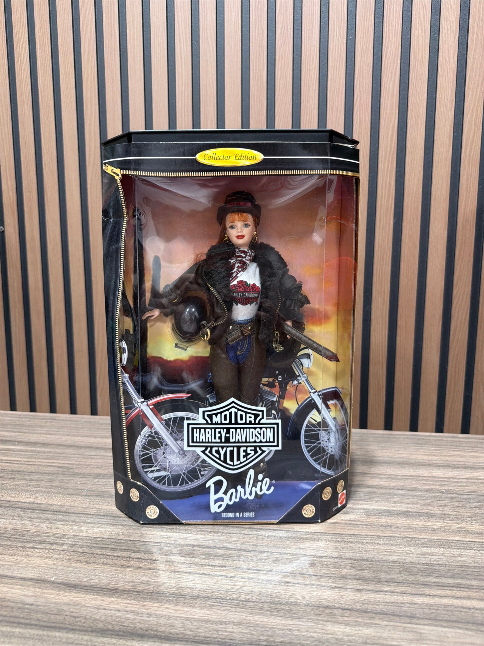 Harley Davidson Redhead Barbie Doll 1998 Mattel 20441