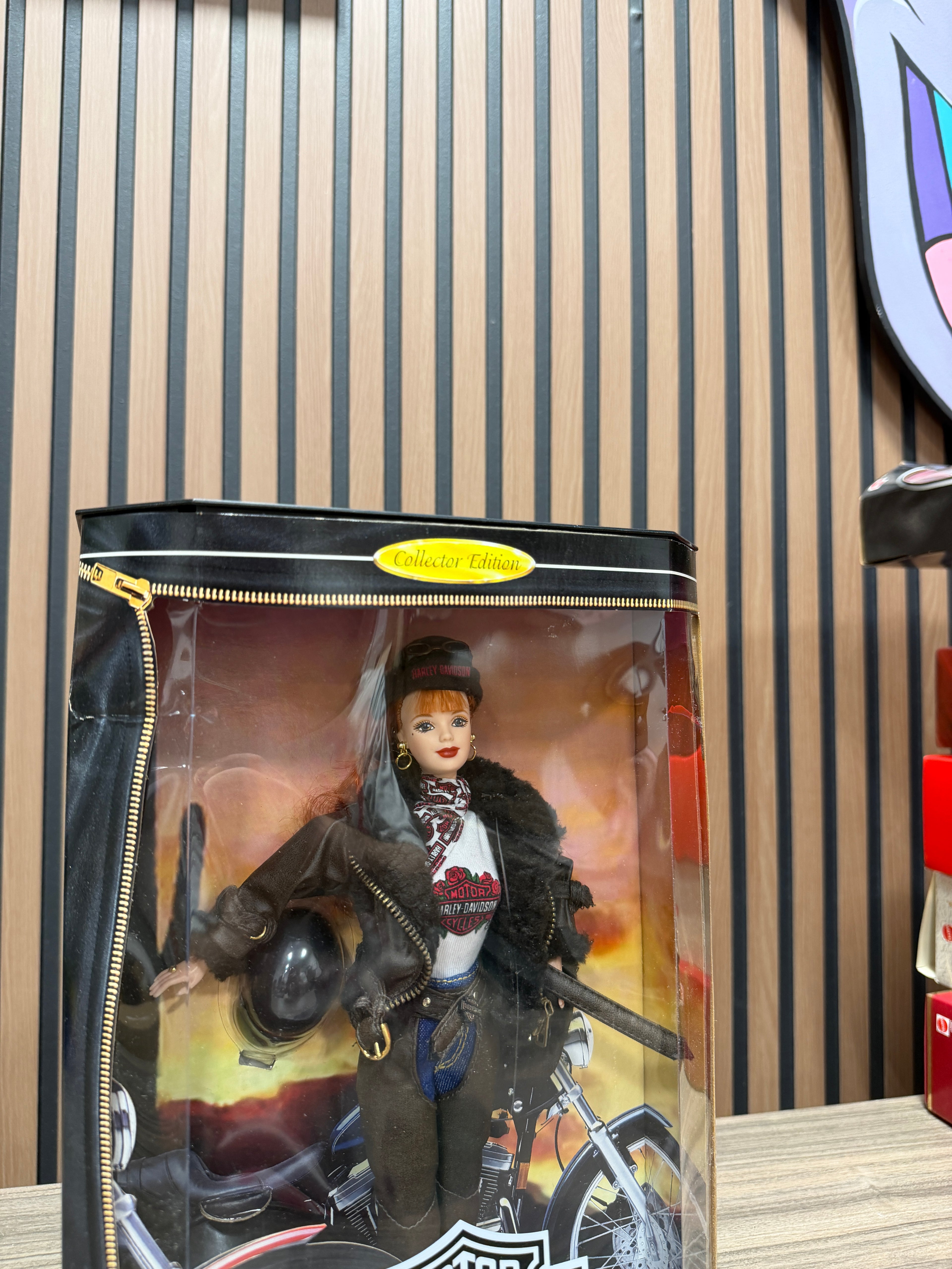 Harley Davidson Redhead Barbie Doll 1998 Mattel 20441