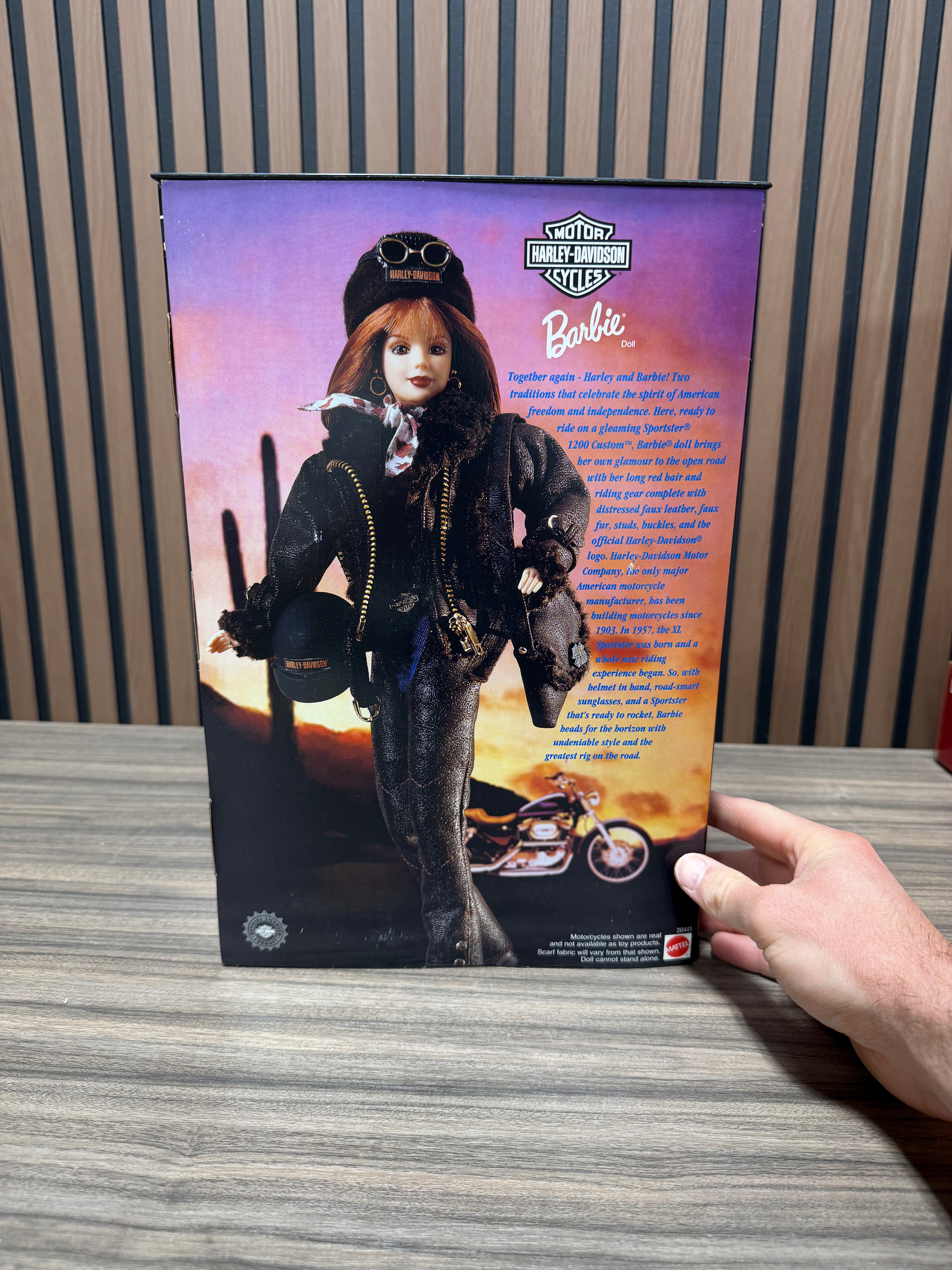 Harley Davidson Redhead Barbie Doll 1998 Mattel 20441