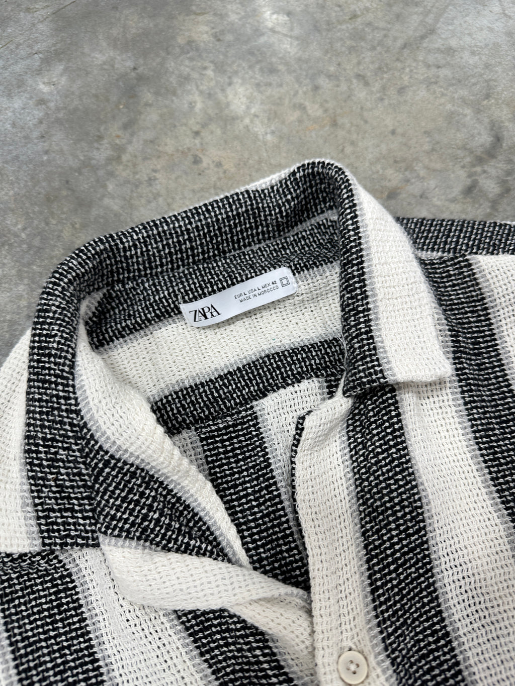 Zara Button Down Sz L