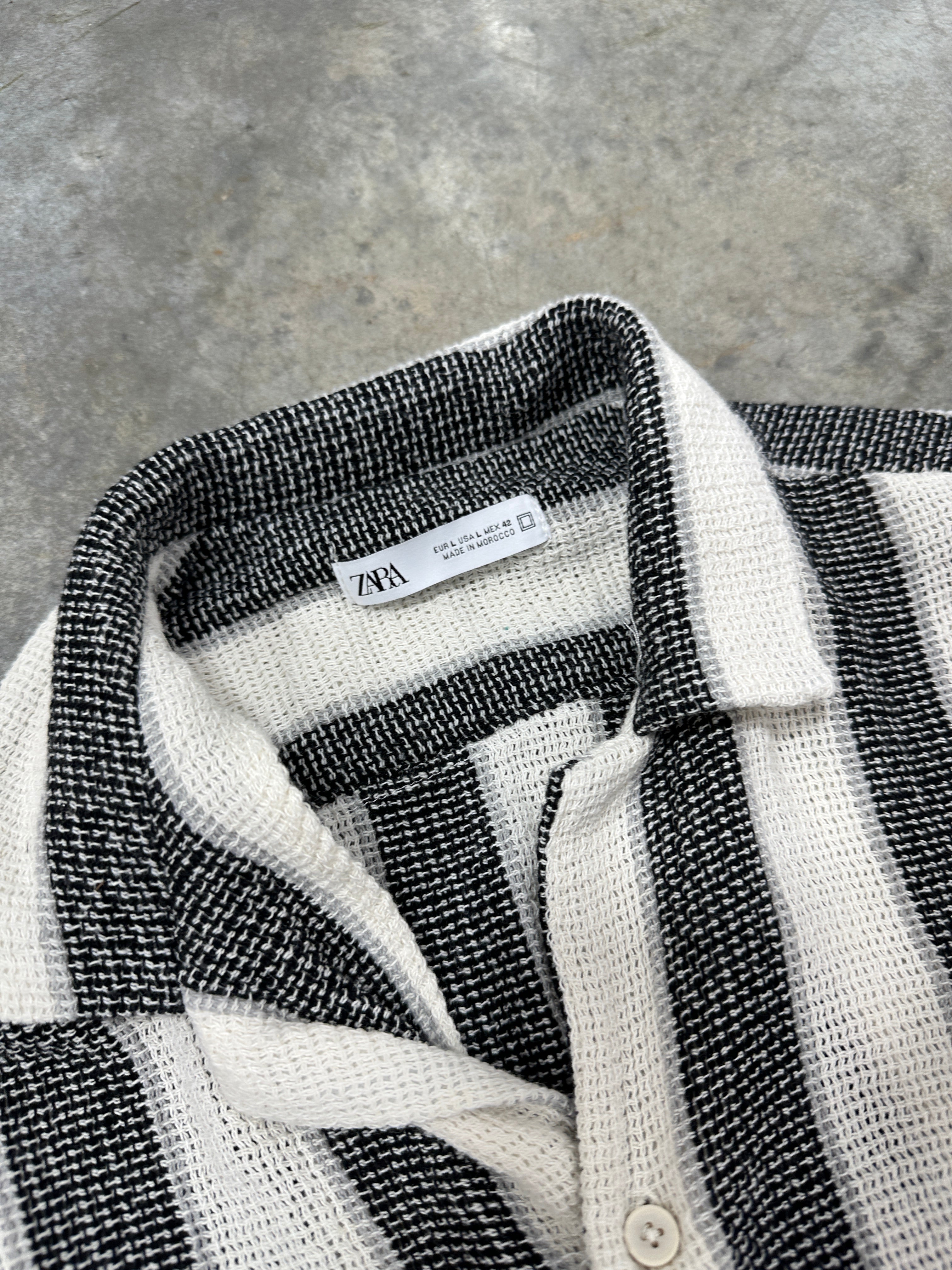 Zara Button Down Sz L