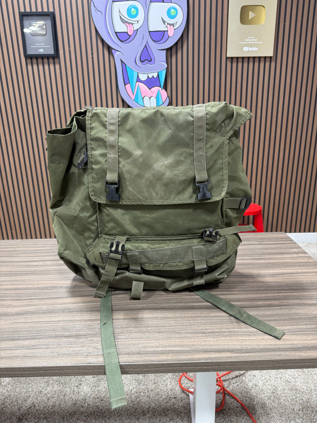 Genuine Harris Army Communications Backpack