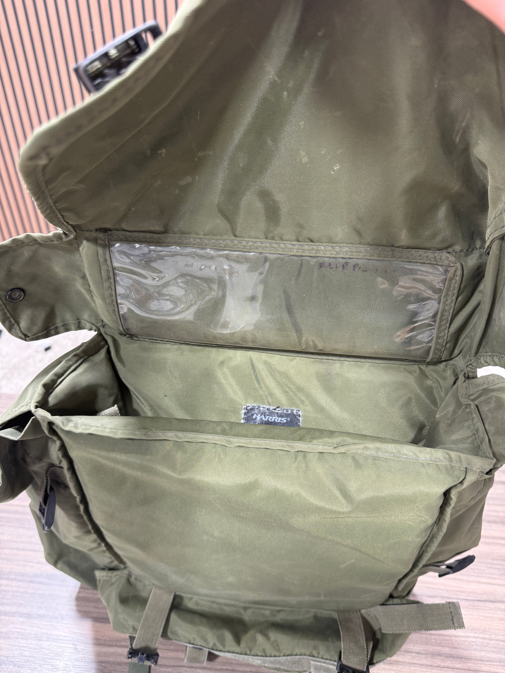 Genuine Harris Army Communications Backpack
