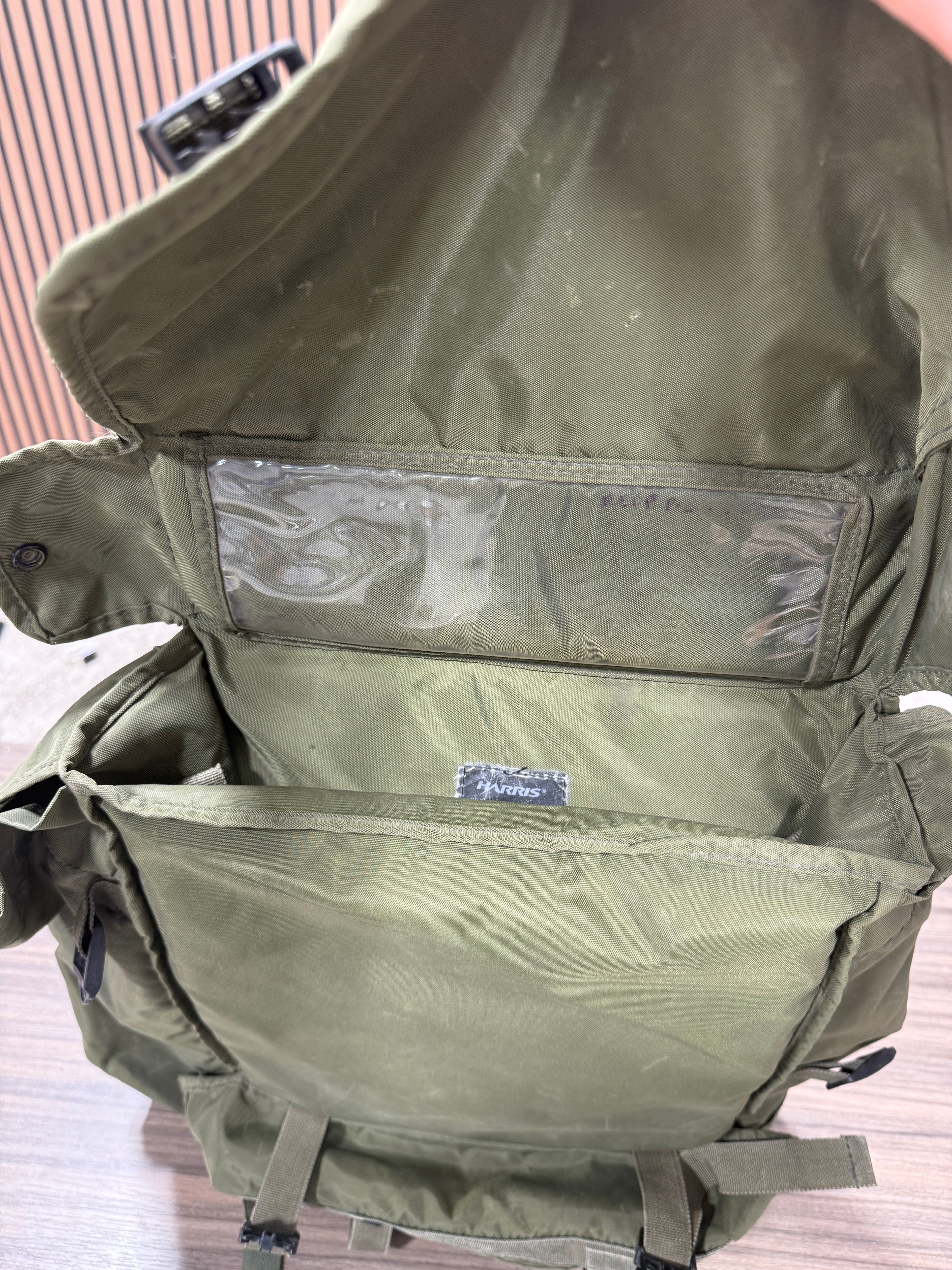 Genuine Harris Army Communications Backpack
