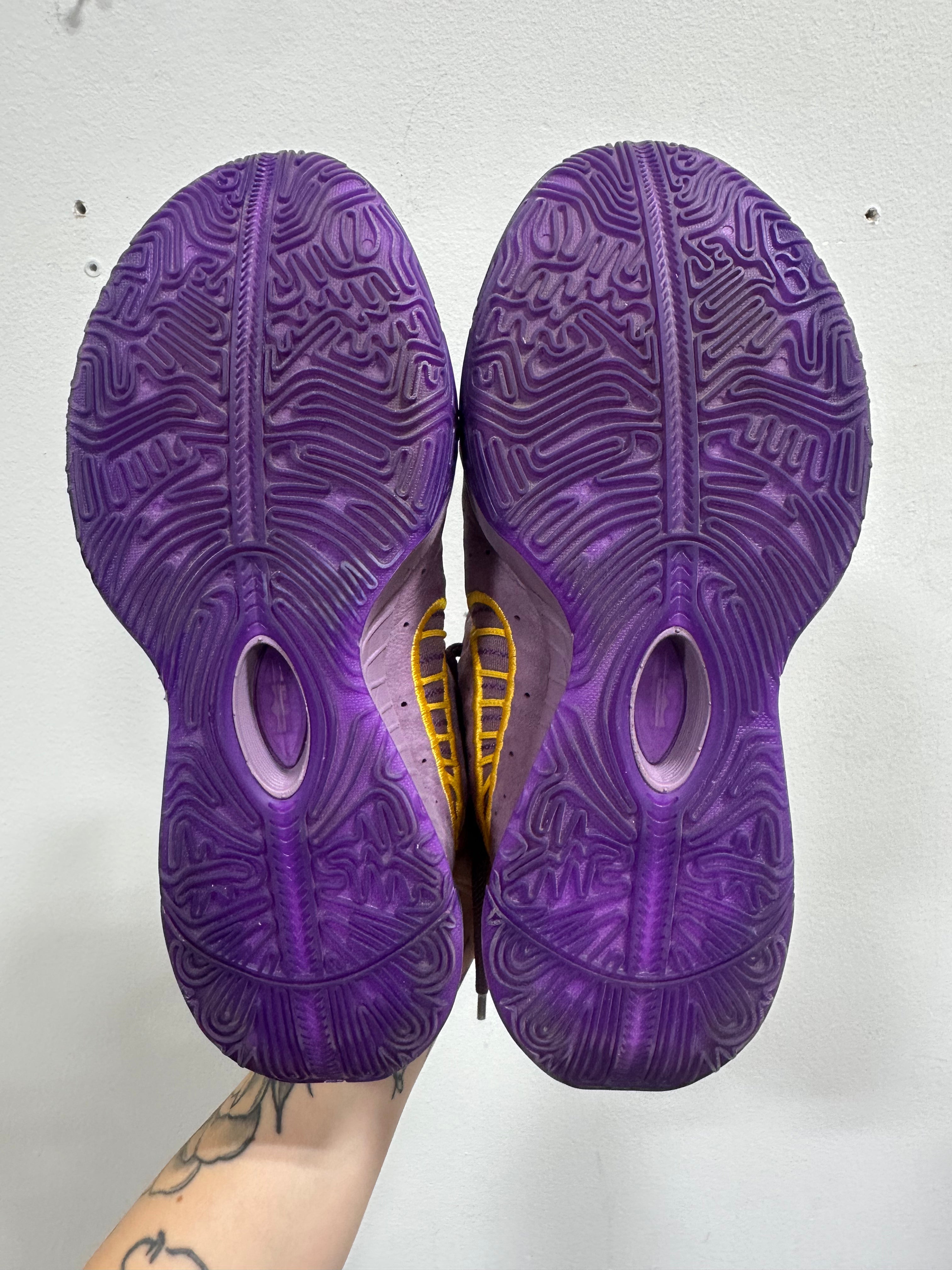 Nike LeBron 21 XXI Freshwater Purple Rain Violet Dust Gold FV2345-500 Men’s Size 10