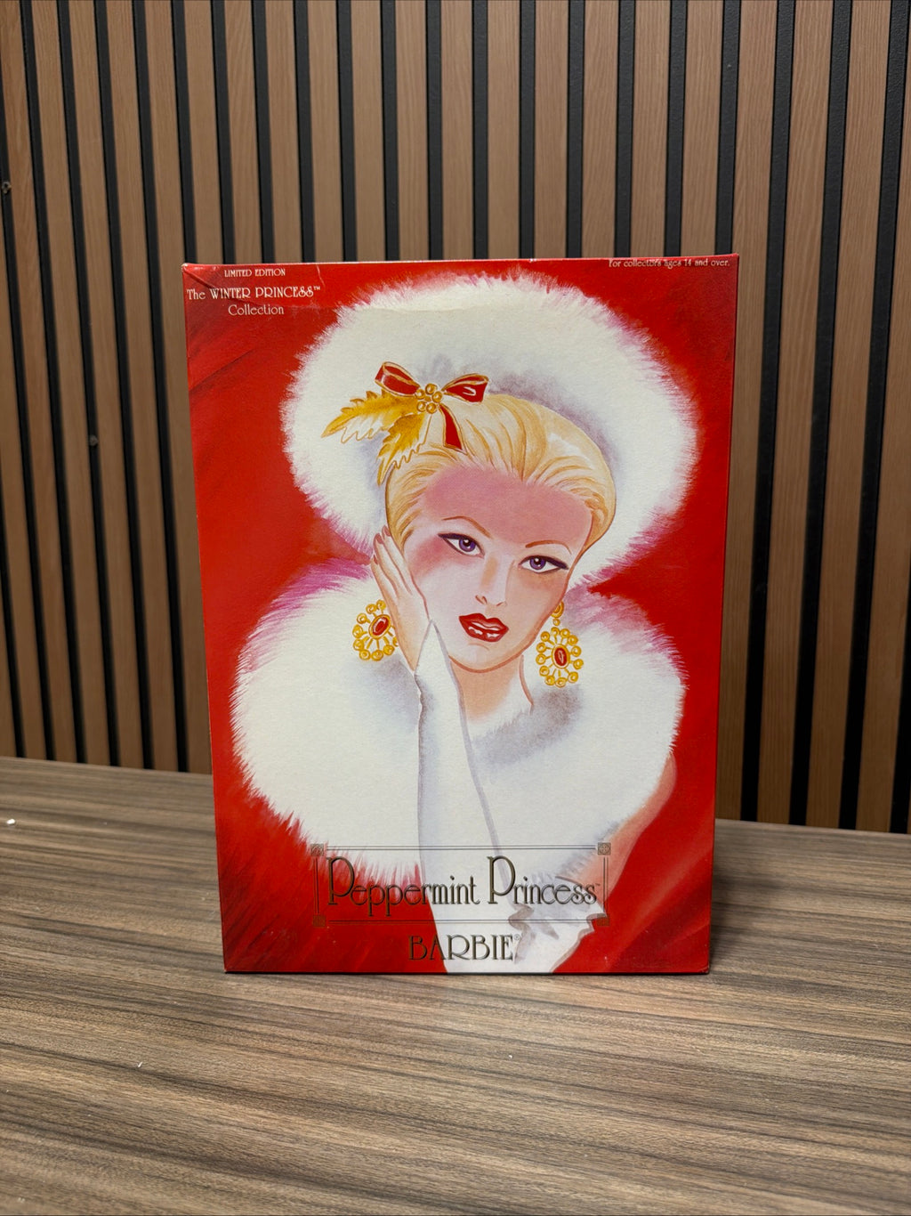 Peppermint Princess Barbie Doll Limited Edition 13598 Mattel 1994