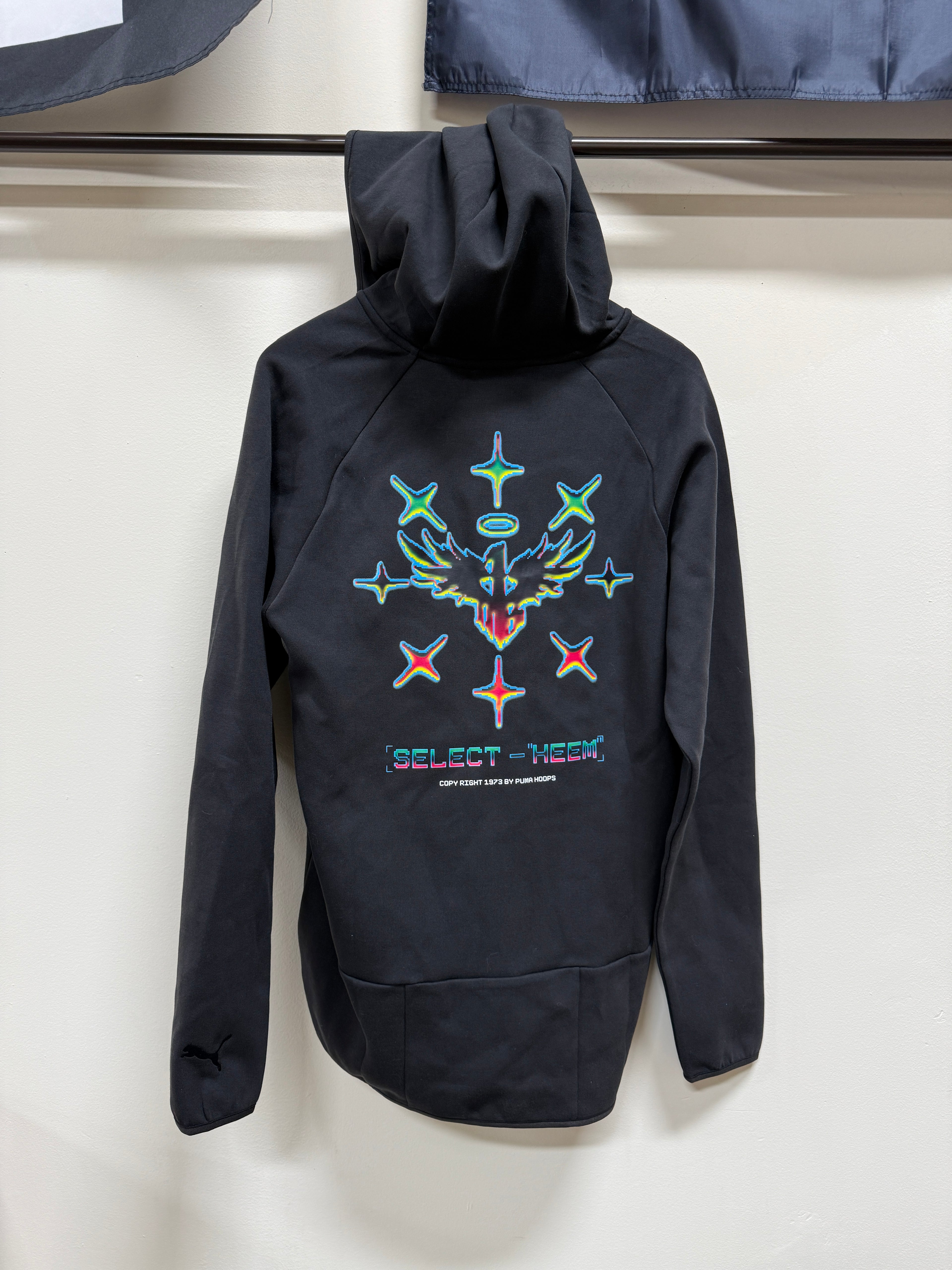 Puma Melo Hoodie Black Sz Lg