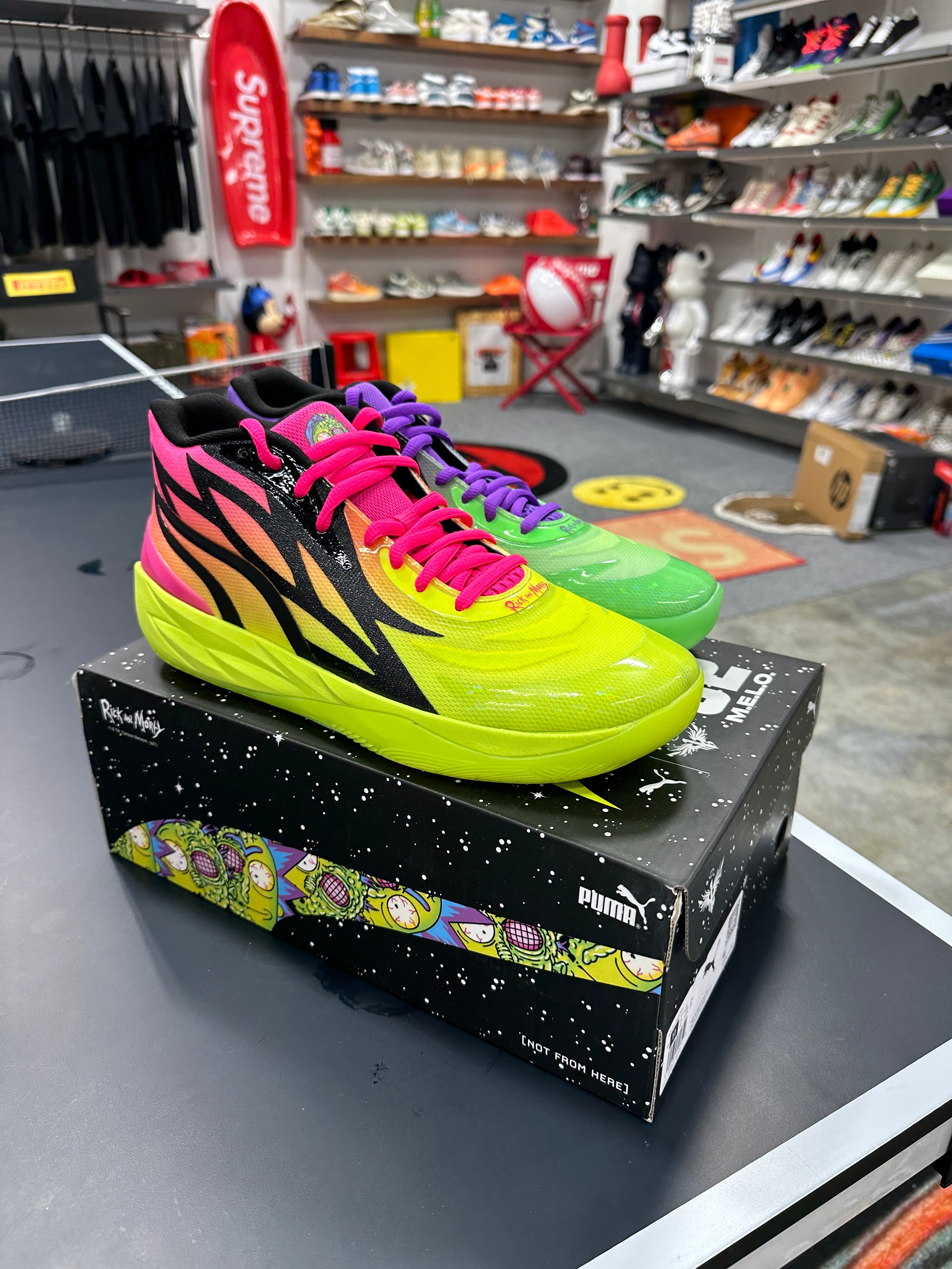 Puma LaMelo Ball MB.02 Rick & Morty Adventures Sz 11