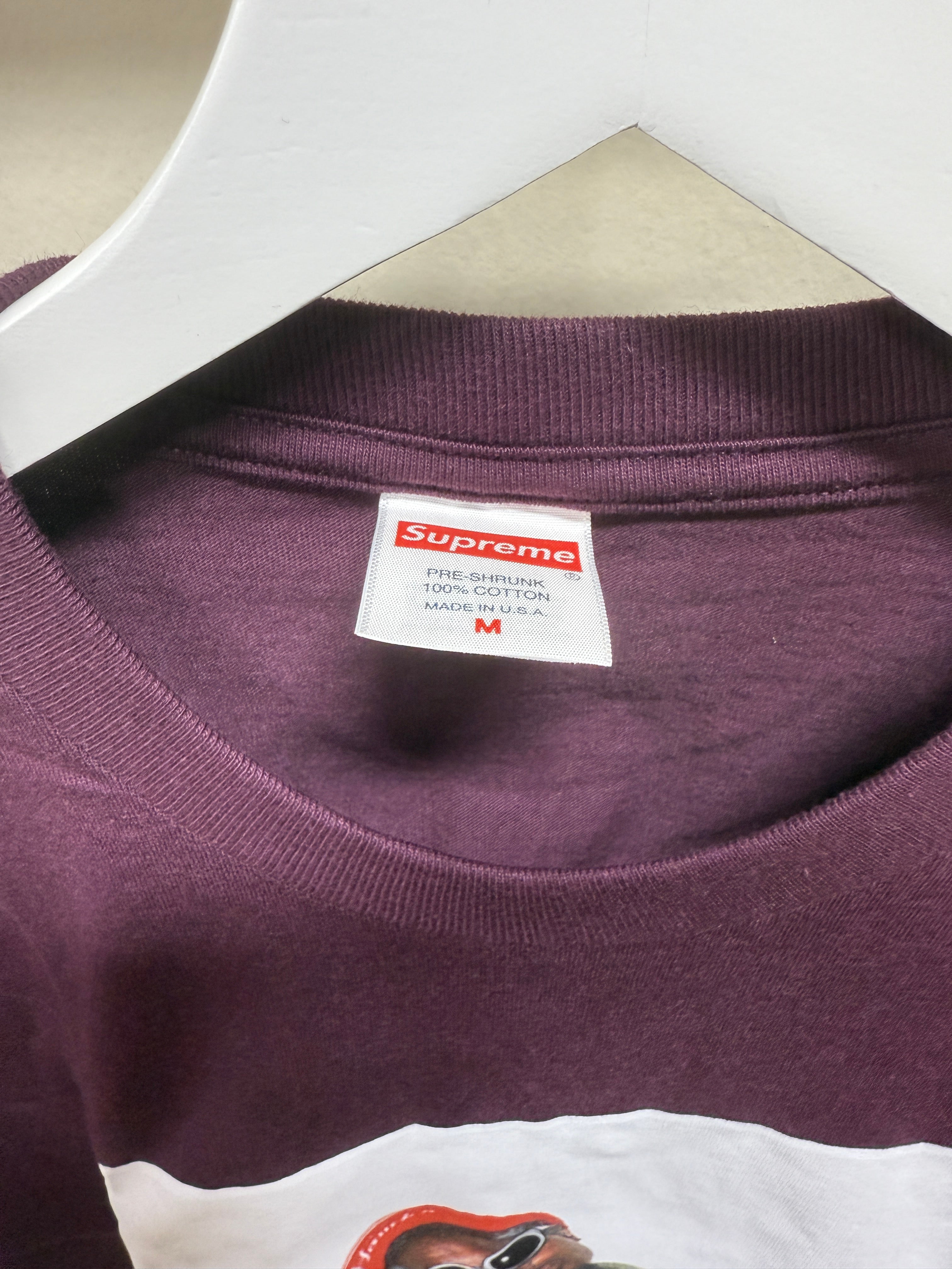 Supreme Andre 3000 T-Shirt Burgundy Sz M