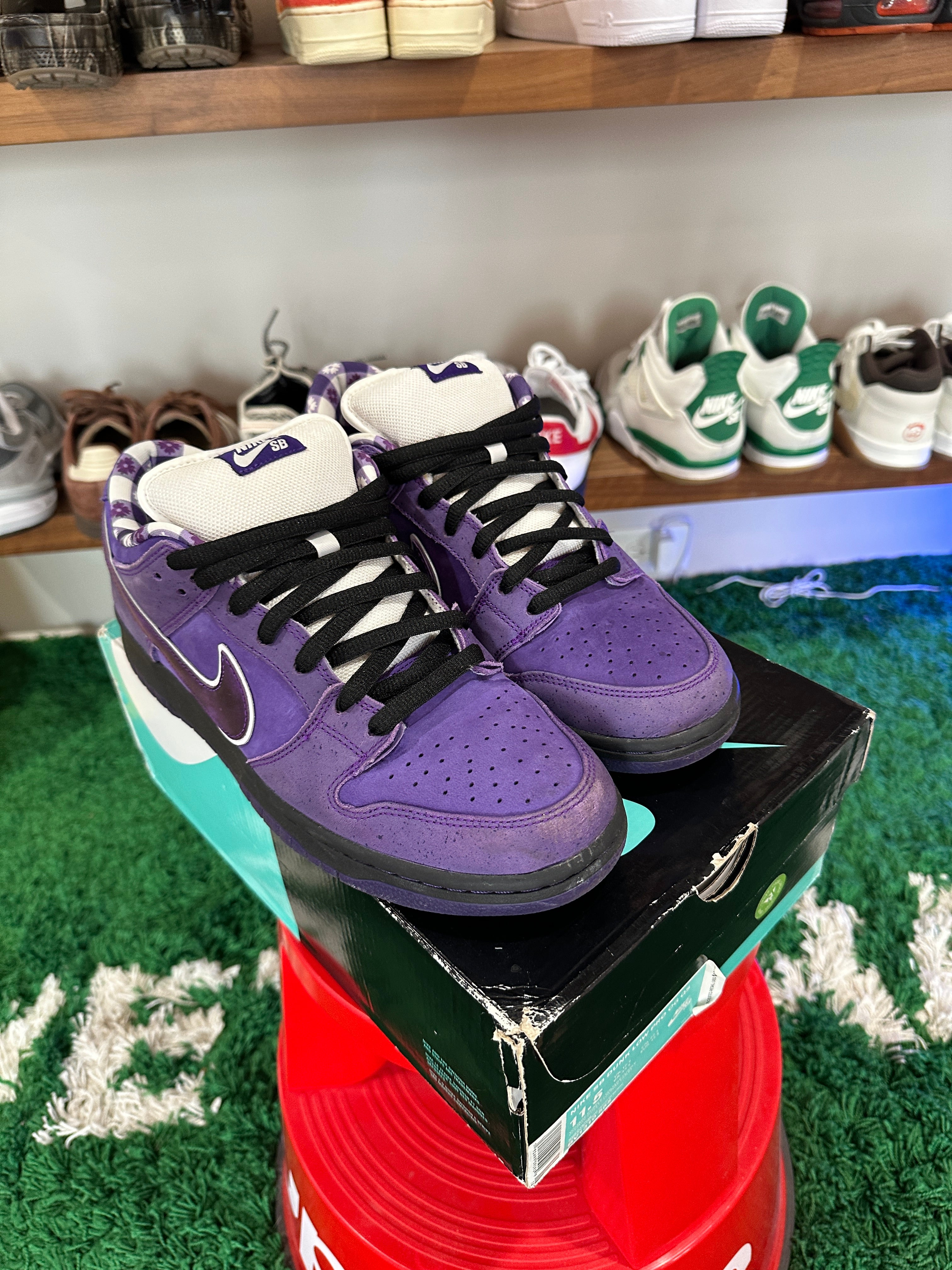 Nike SB Dunk Low Concepts Purple Lobster Sz 11.5