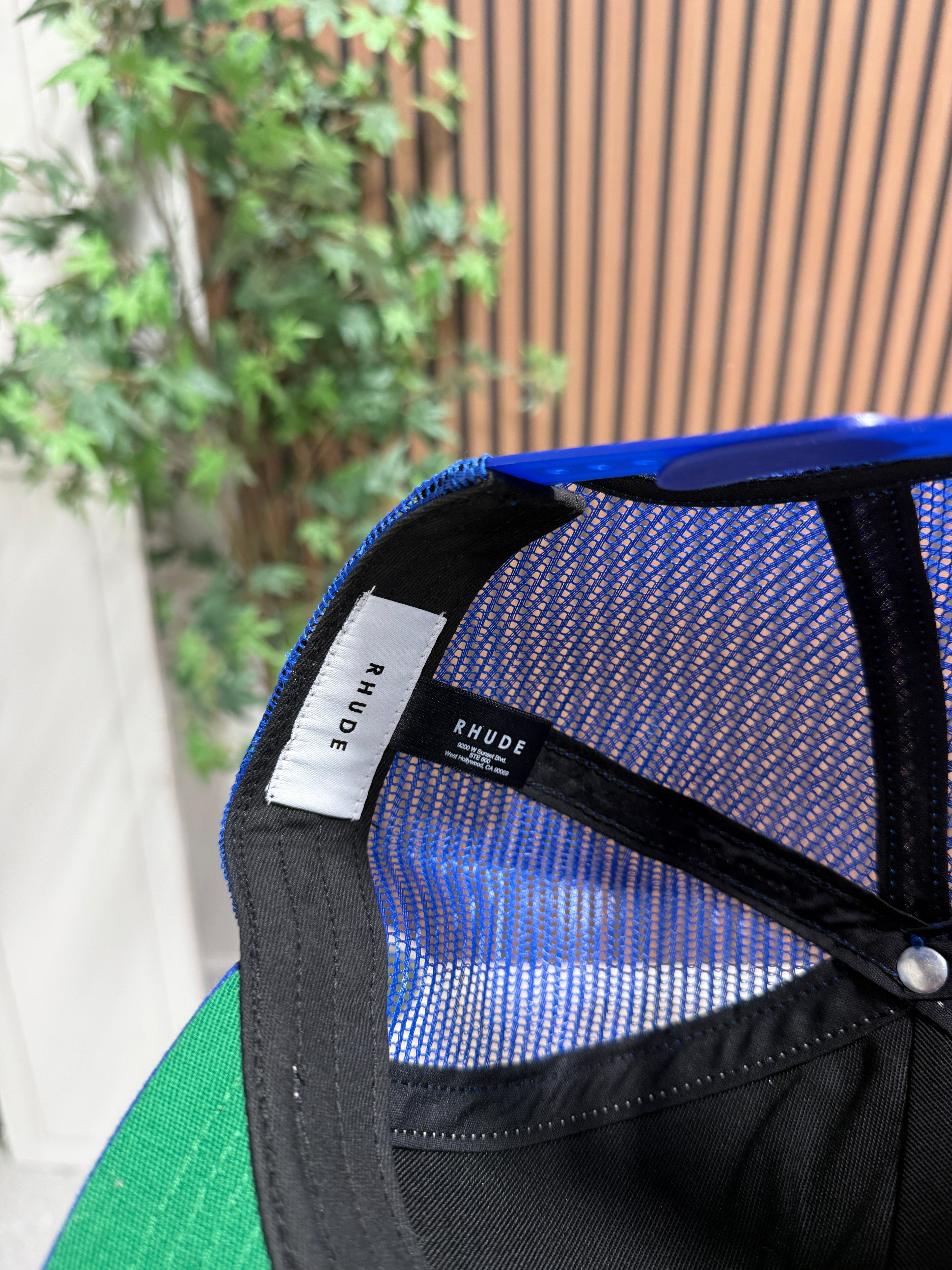 Rhude Trucker Hat Blue