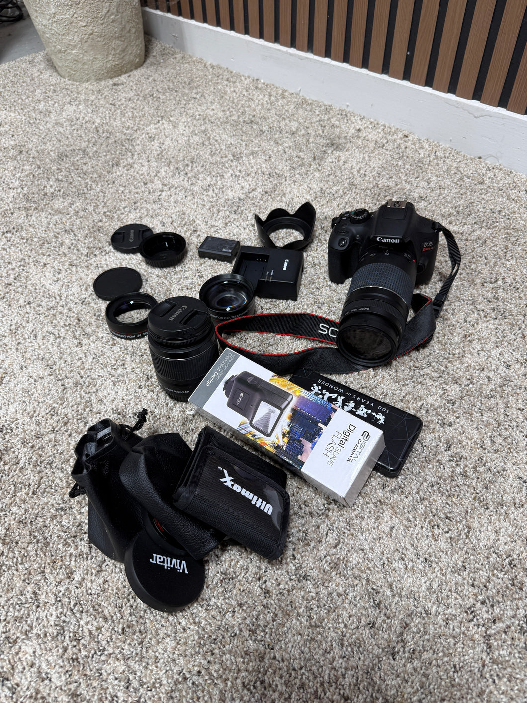 Canon Rebel T6 bundle