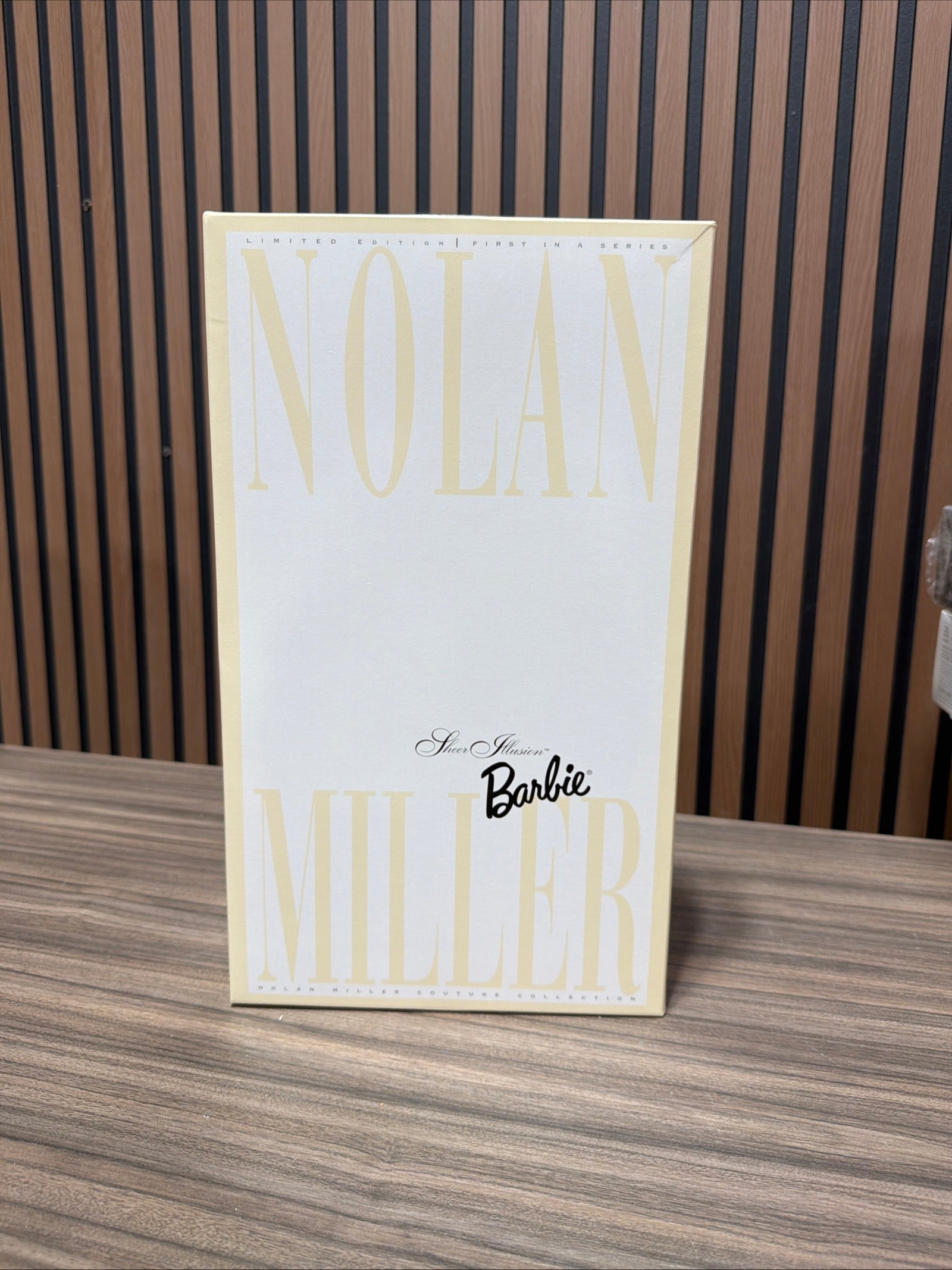 Barbie Sheer Illusion Doll Nolan Miller Couture 1998 Mattel # 20662
