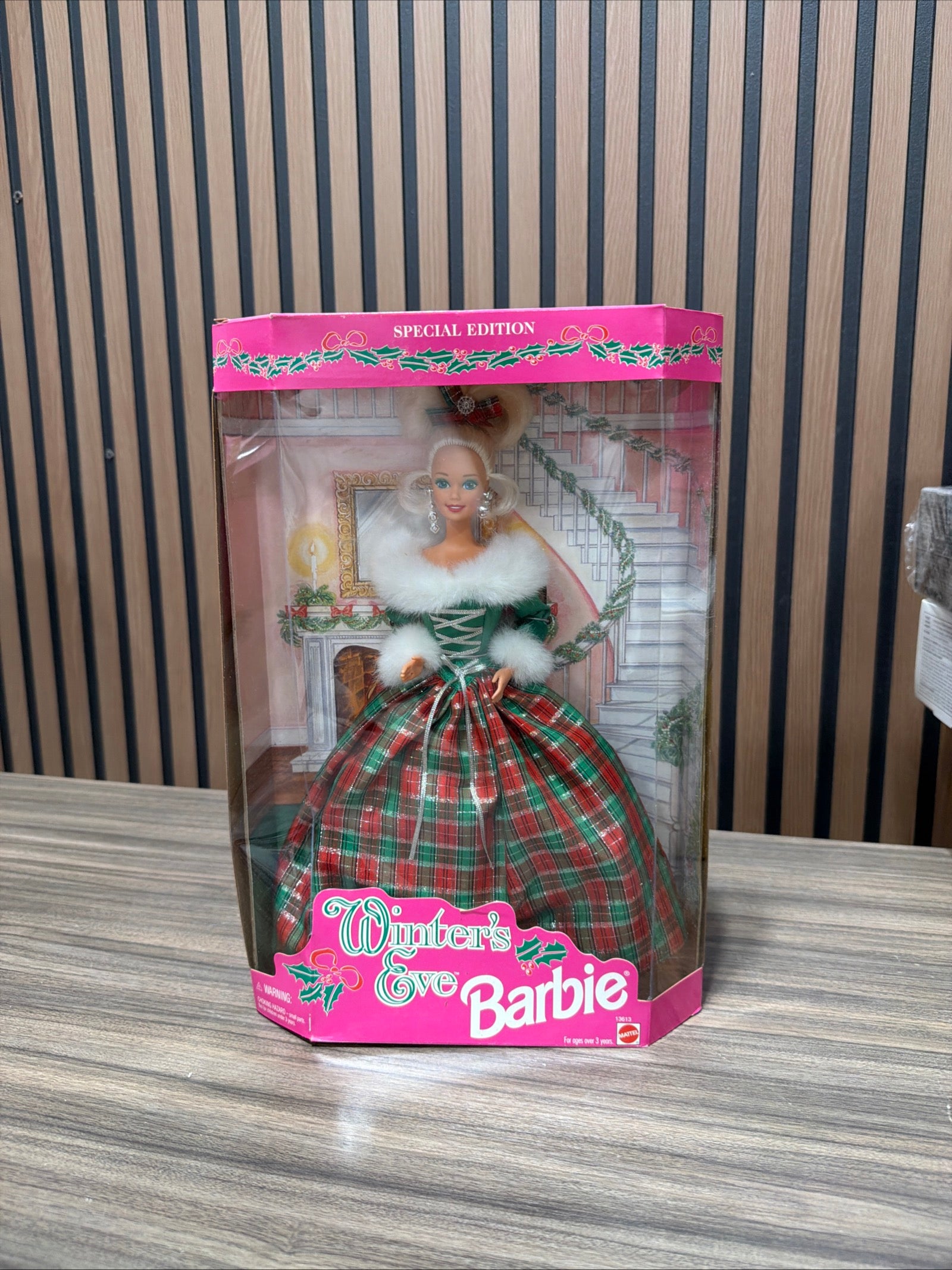 Winter's Eve Barbie Doll Special Edition 1994 Mattel 13613