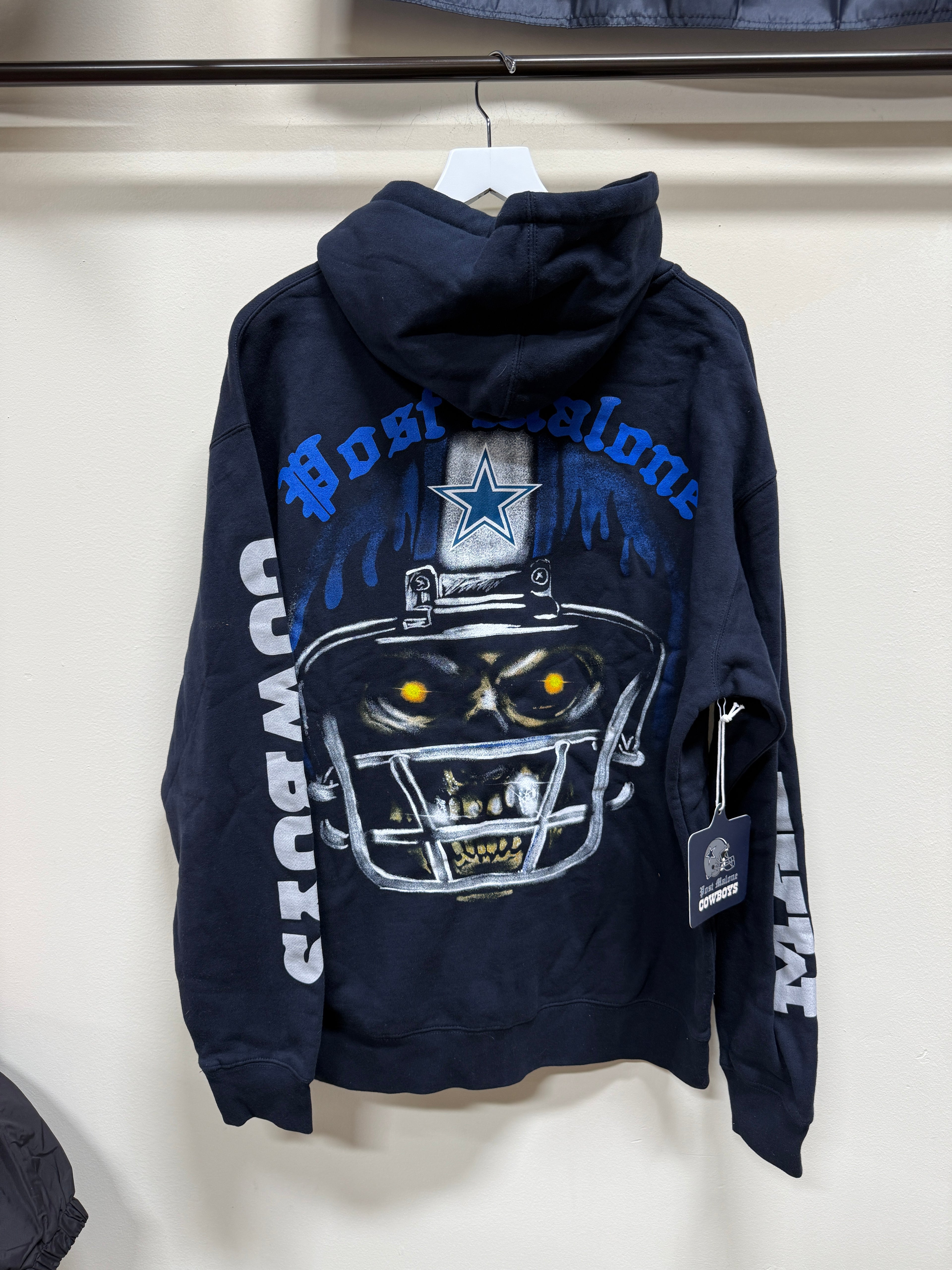 Post Malone Cowboys Hoodie Sz L