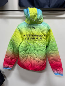Puma Melo Rainbow Hoodie Sz L