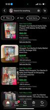 Load image into Gallery viewer, Shoppin' Fun Barbie &amp; Kelly Dolls Playset 1995 Mattel 15756

