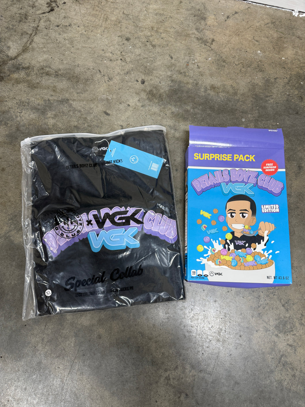 VGK x Details Boyz Club T-Shirt Sz XL With Box