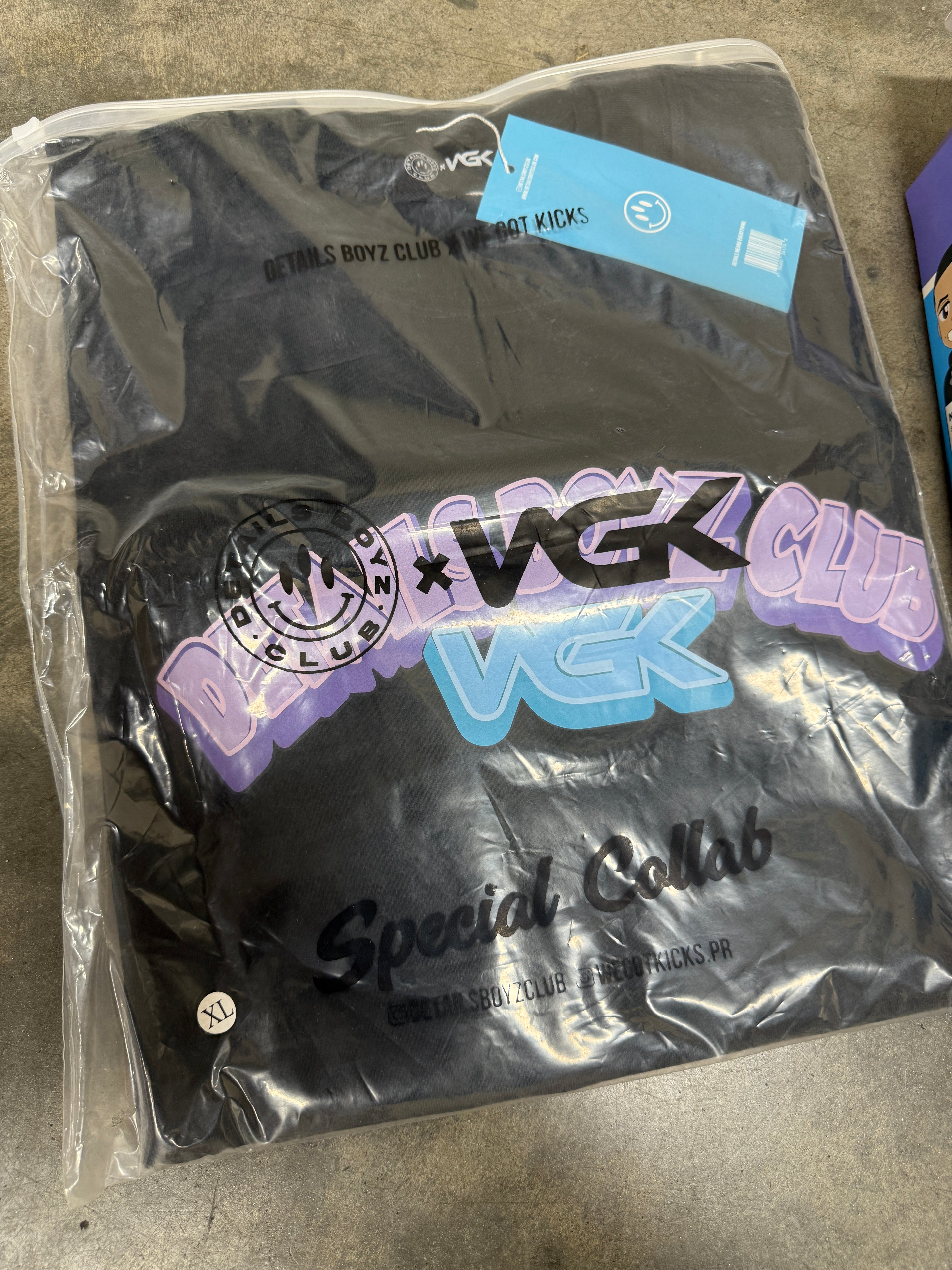 VGK x Details Boyz Club T-Shirt Sz XL With Box