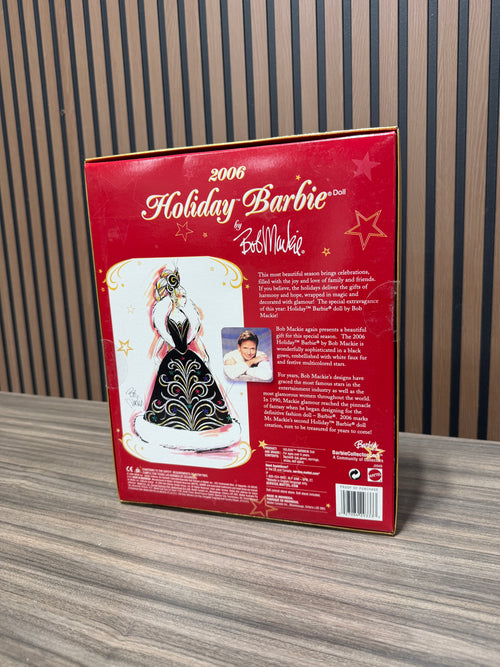 2006 Holiday Barbie Doll by Bob Mackie Mattel No. J0949 NEW