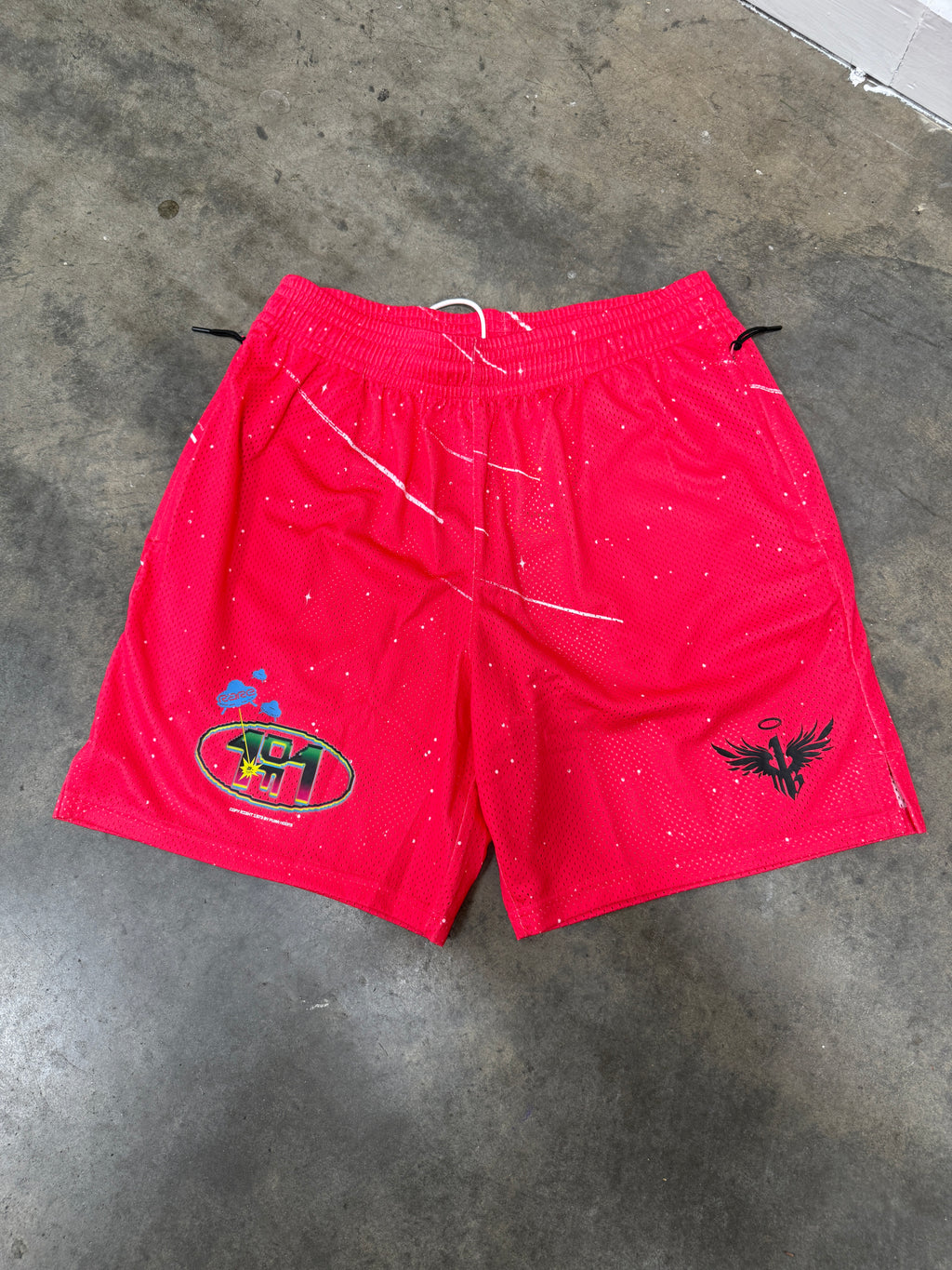 Puma Melo Shorts Pink Sz L