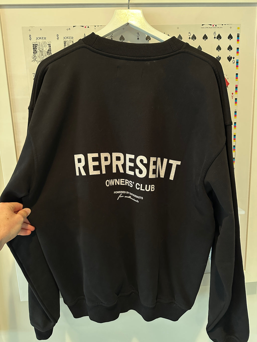 Represent Owners Club Crewneck Sz L