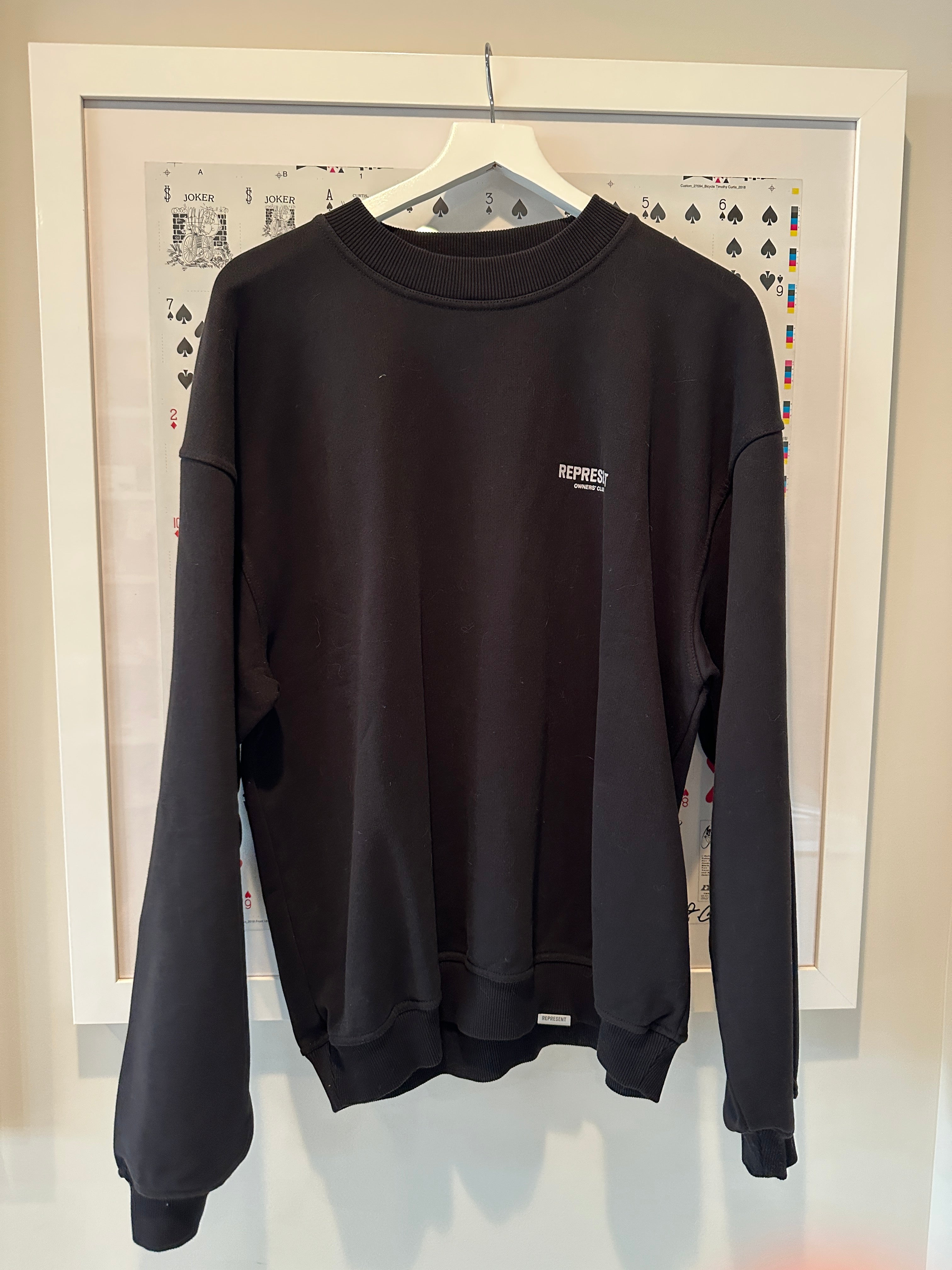 Represent Owners Club Crewneck Sz L