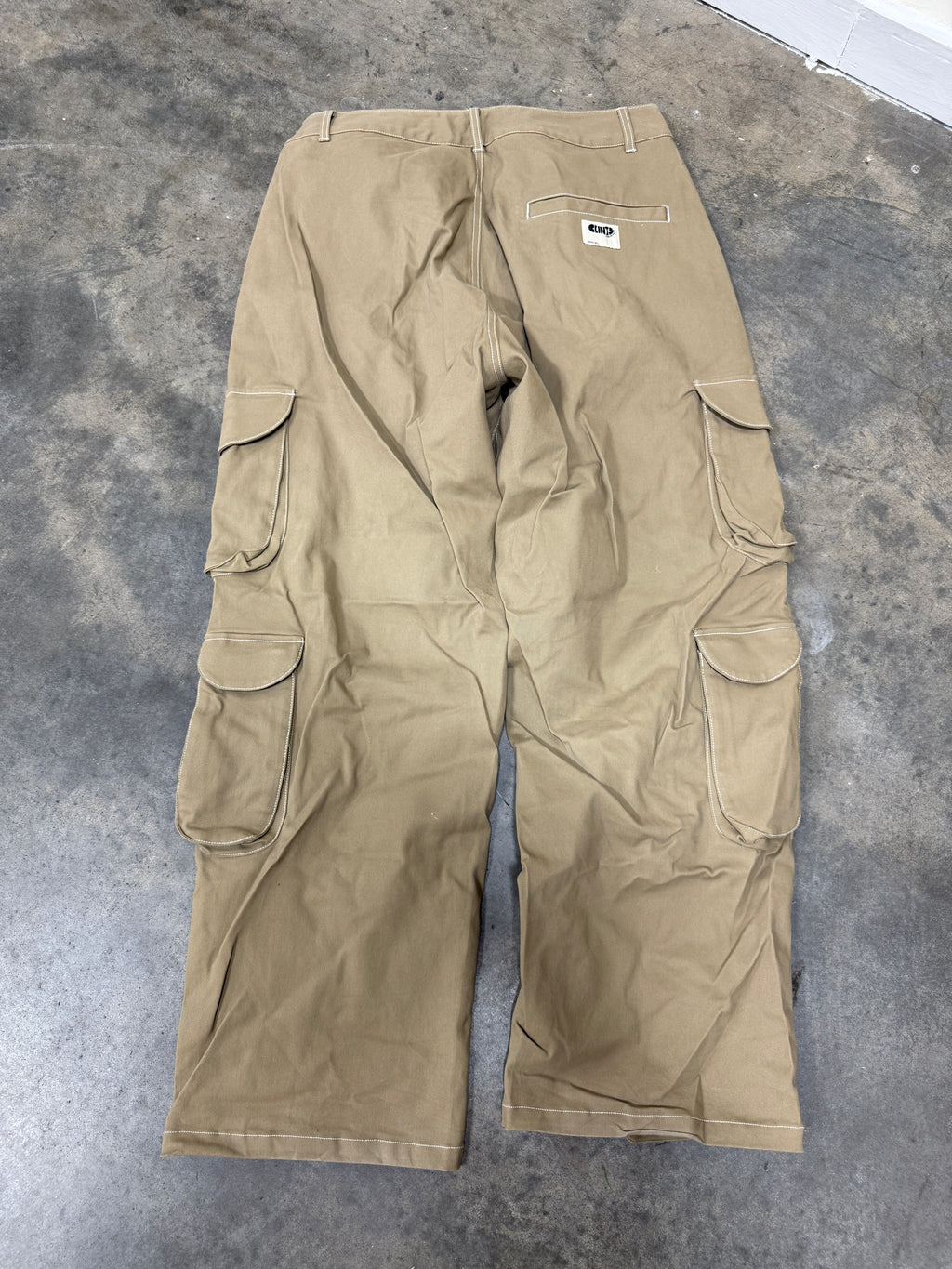 Clints Pants Khaki Sz L