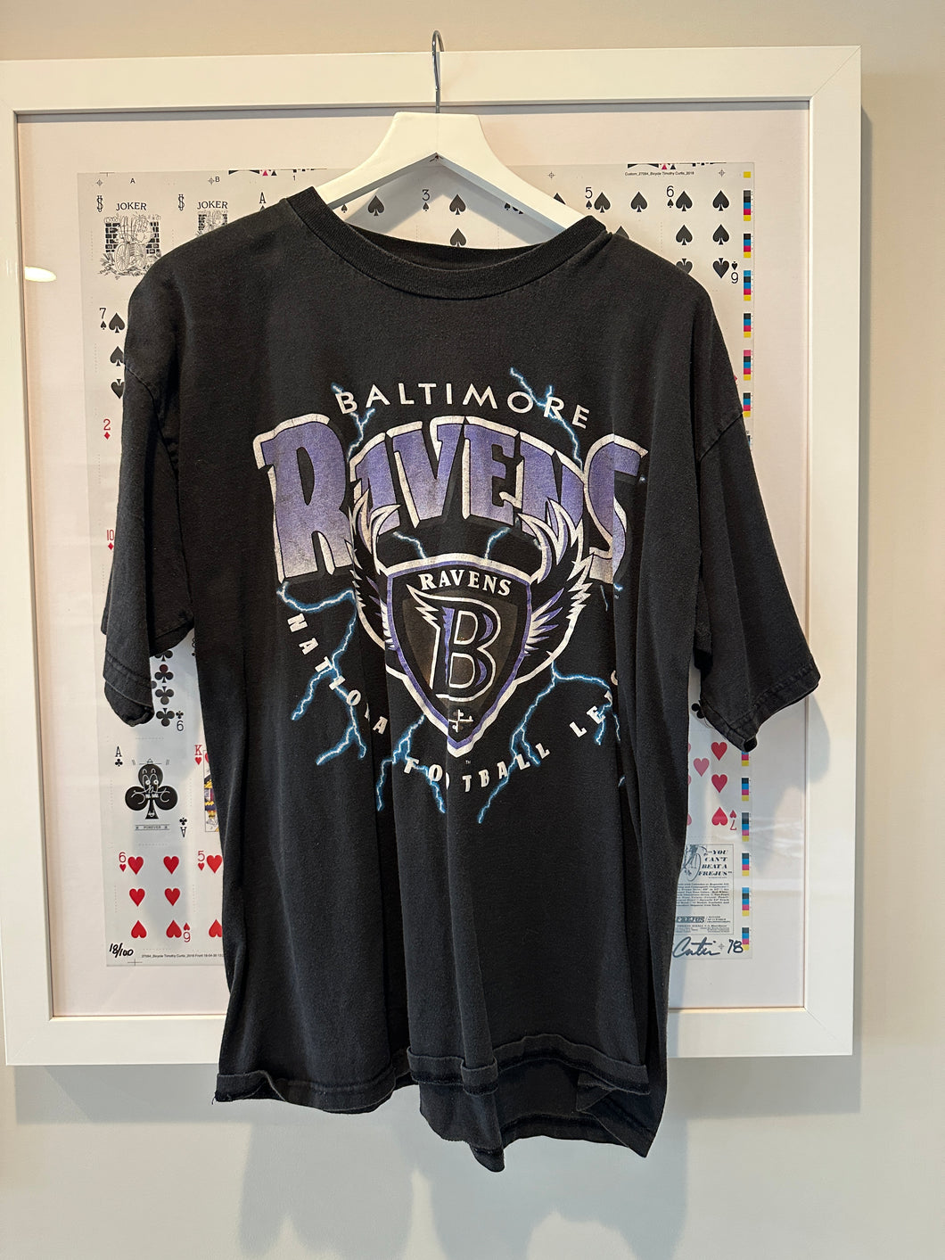 Ravens Vintage Tee Sz XL