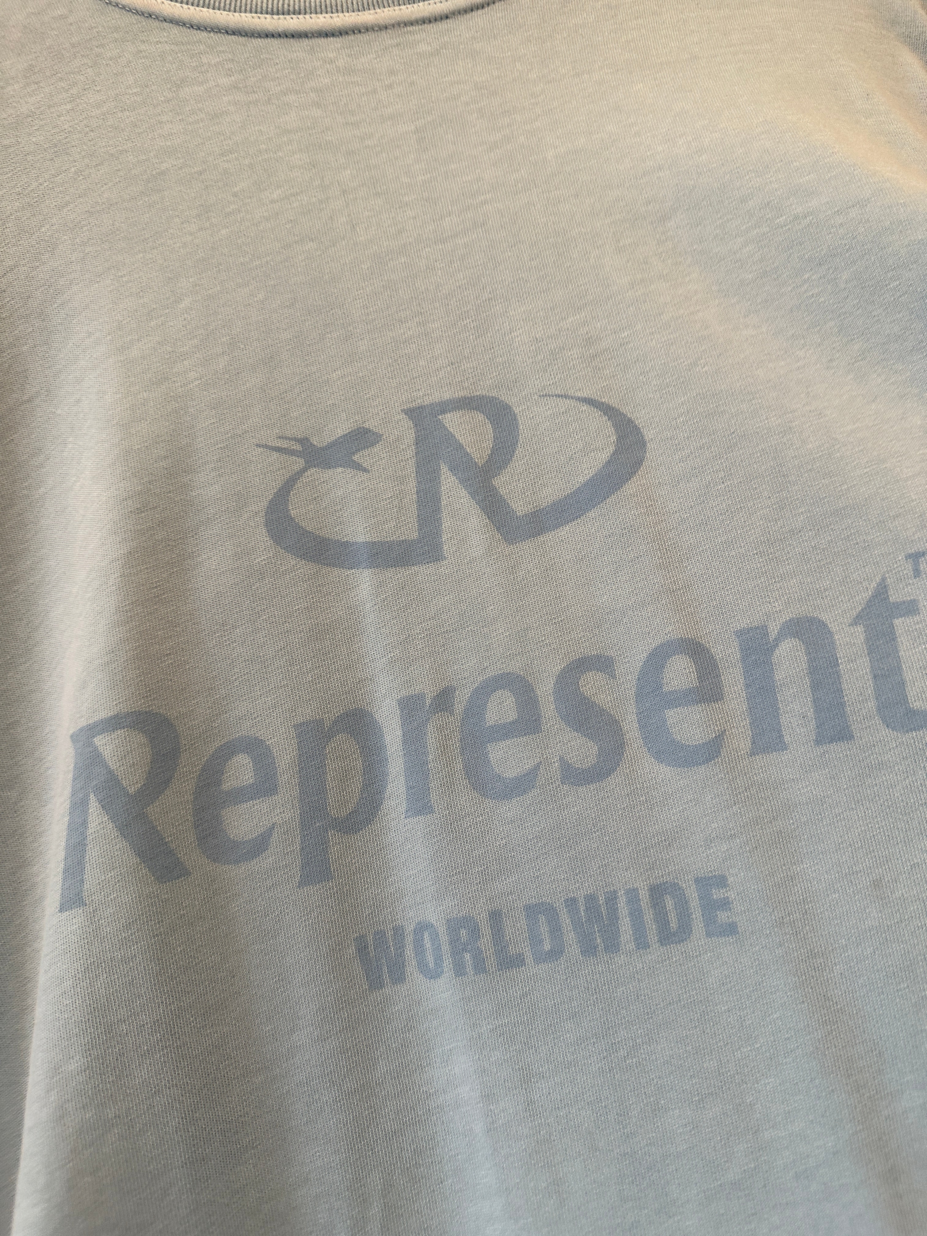Represent T-shirt Blue Sz M