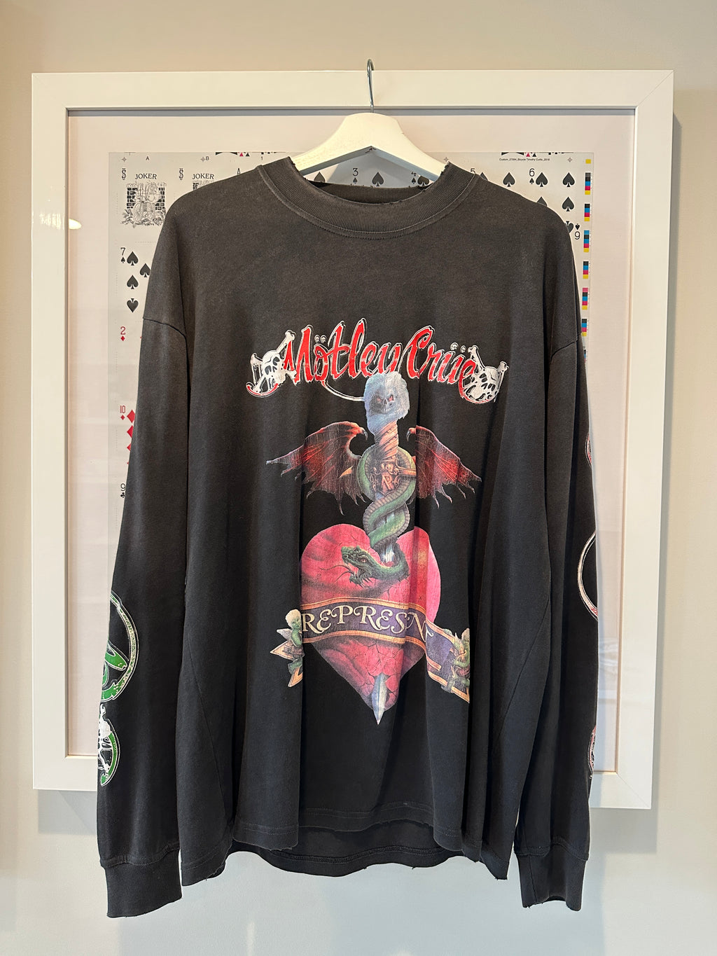Represent Motley Crue T-shirt Sz M