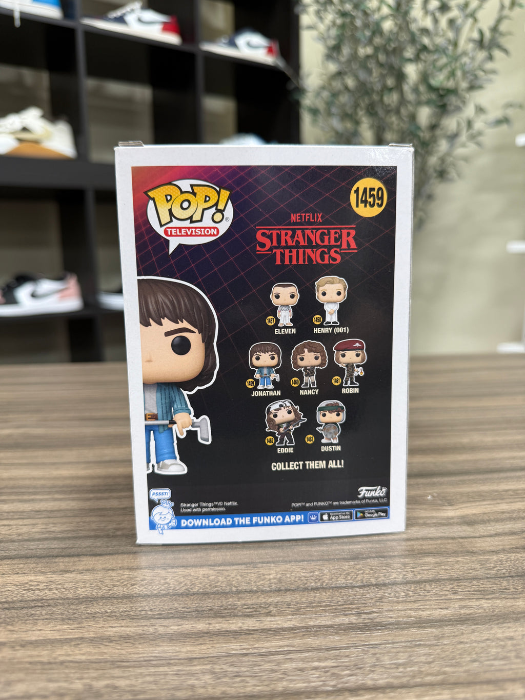 Funko Pop 1549 Stranger things Johnathan
