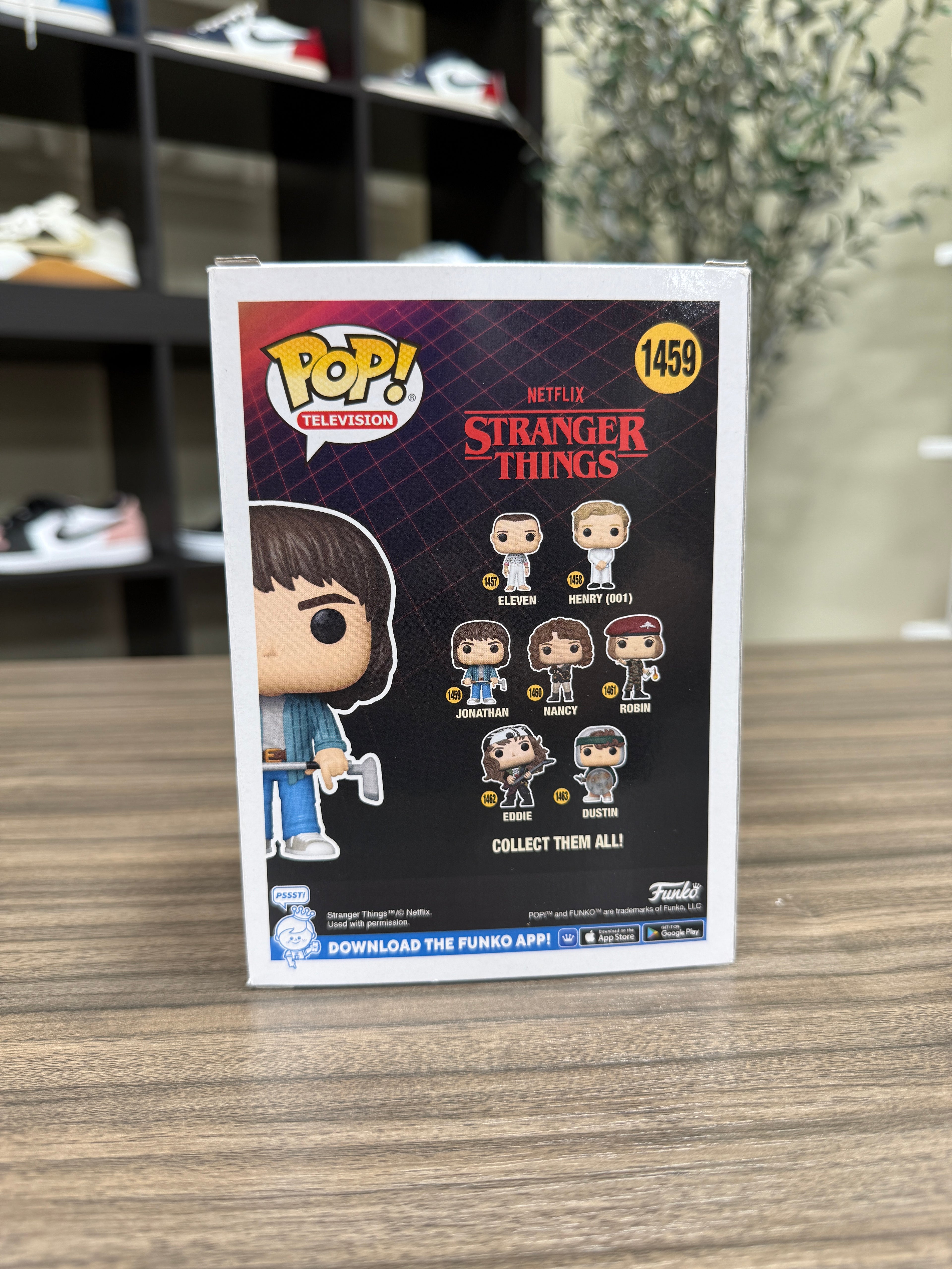 Funko Pop 1549 Stranger things Johnathan