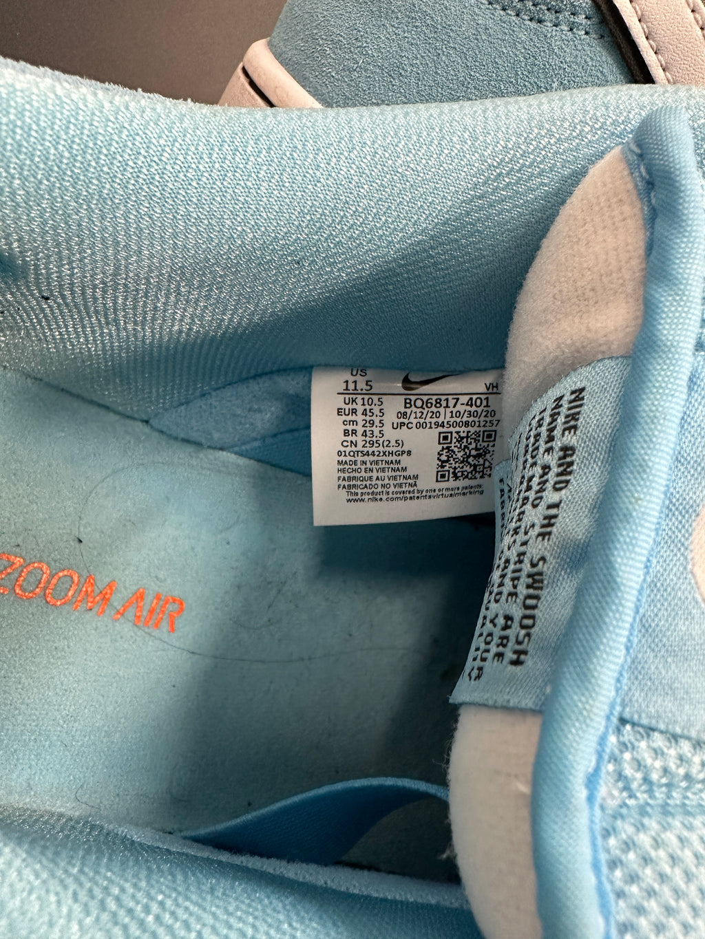 Nike SB Dunk Low Gulf Sz 11.5 No Box