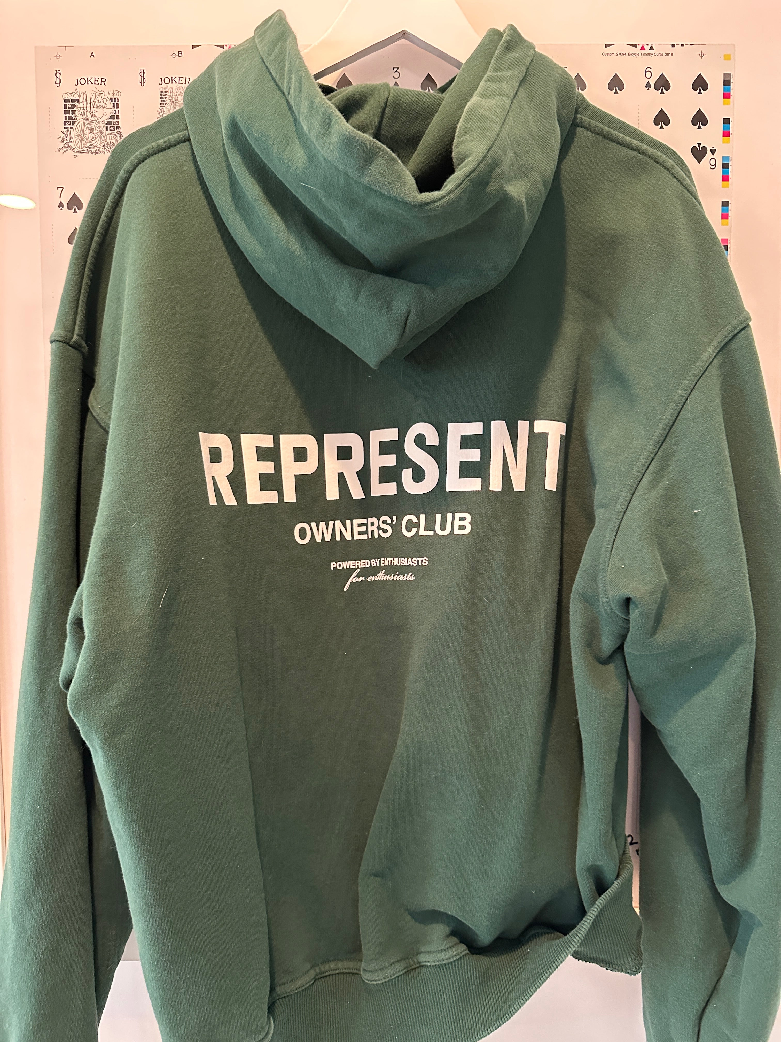 Represent Owners Club Hoodie Sz L