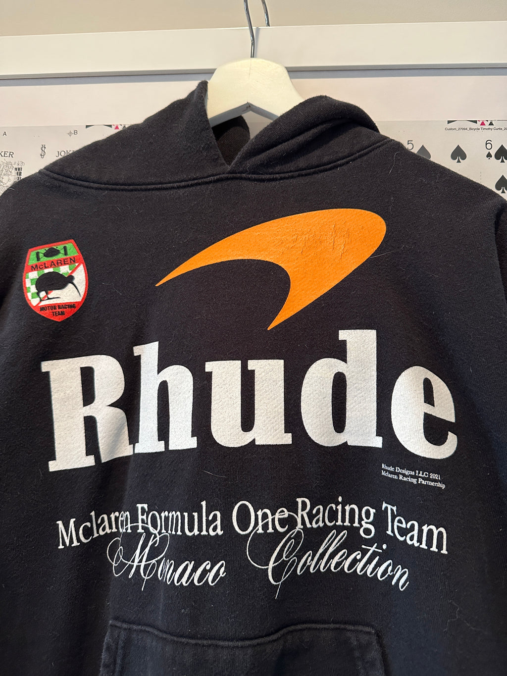 Rhode x Mclaren Hoodie Sz L