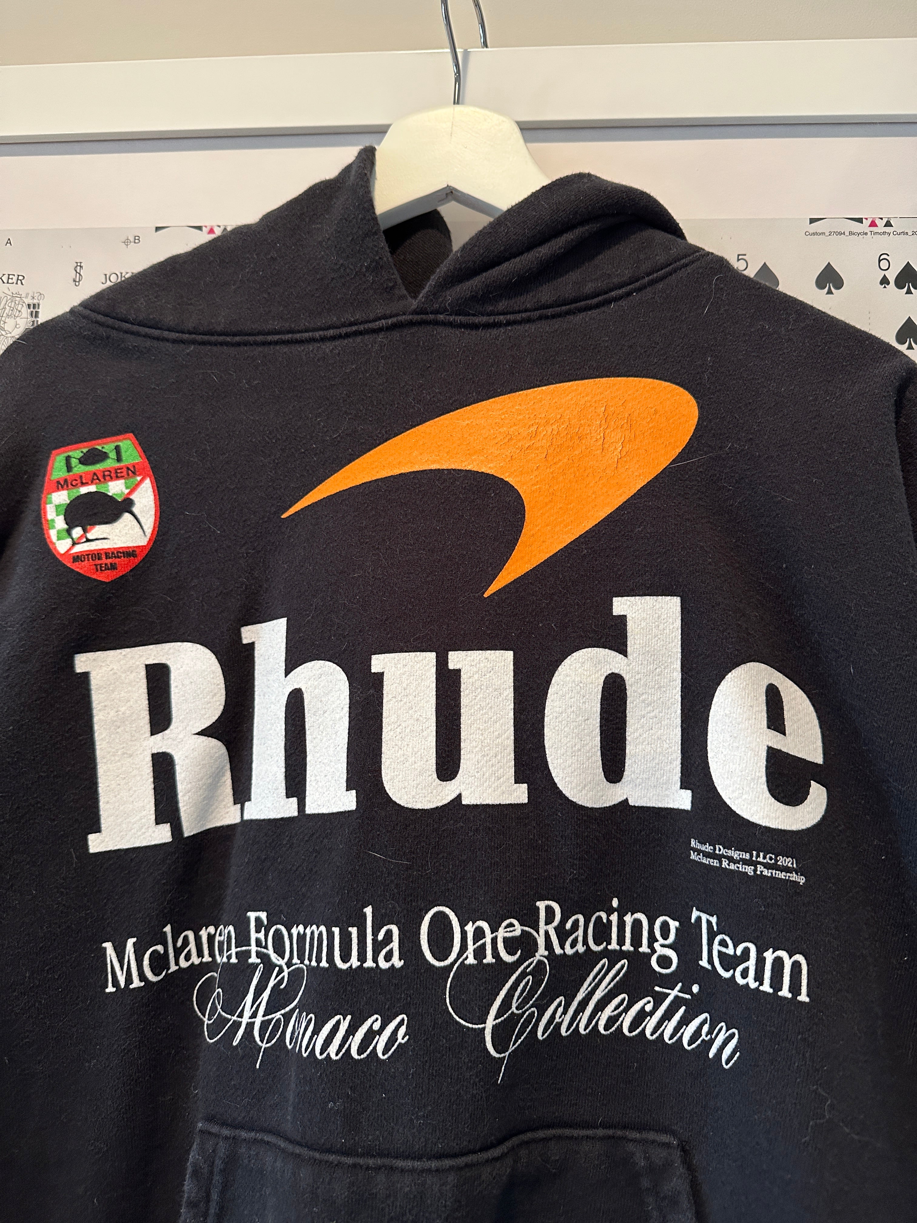 Rhode x Mclaren Hoodie Sz L
