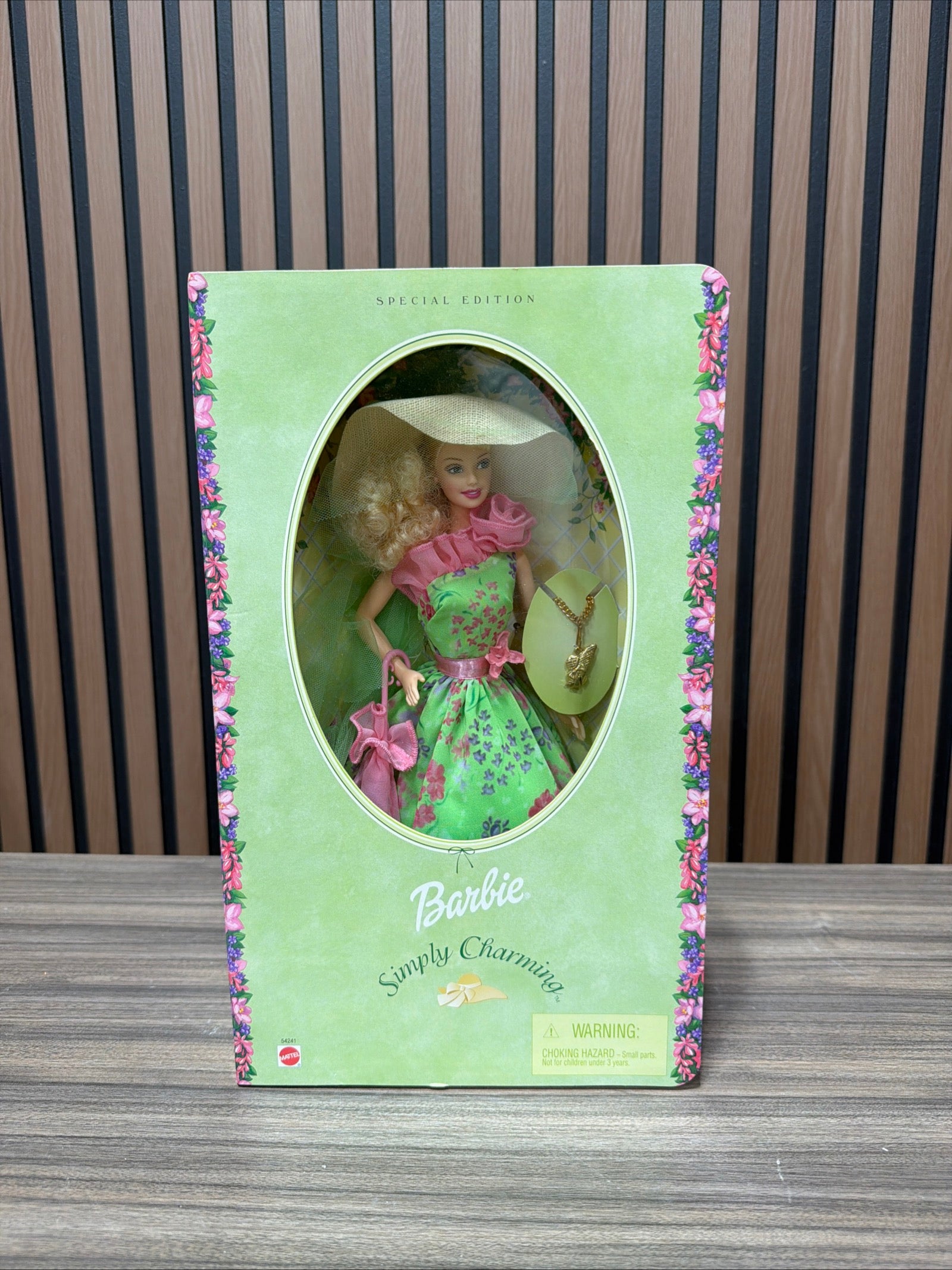 Simply Charming Barbie Doll Blonde Special Edition 2001 Mattel 54241