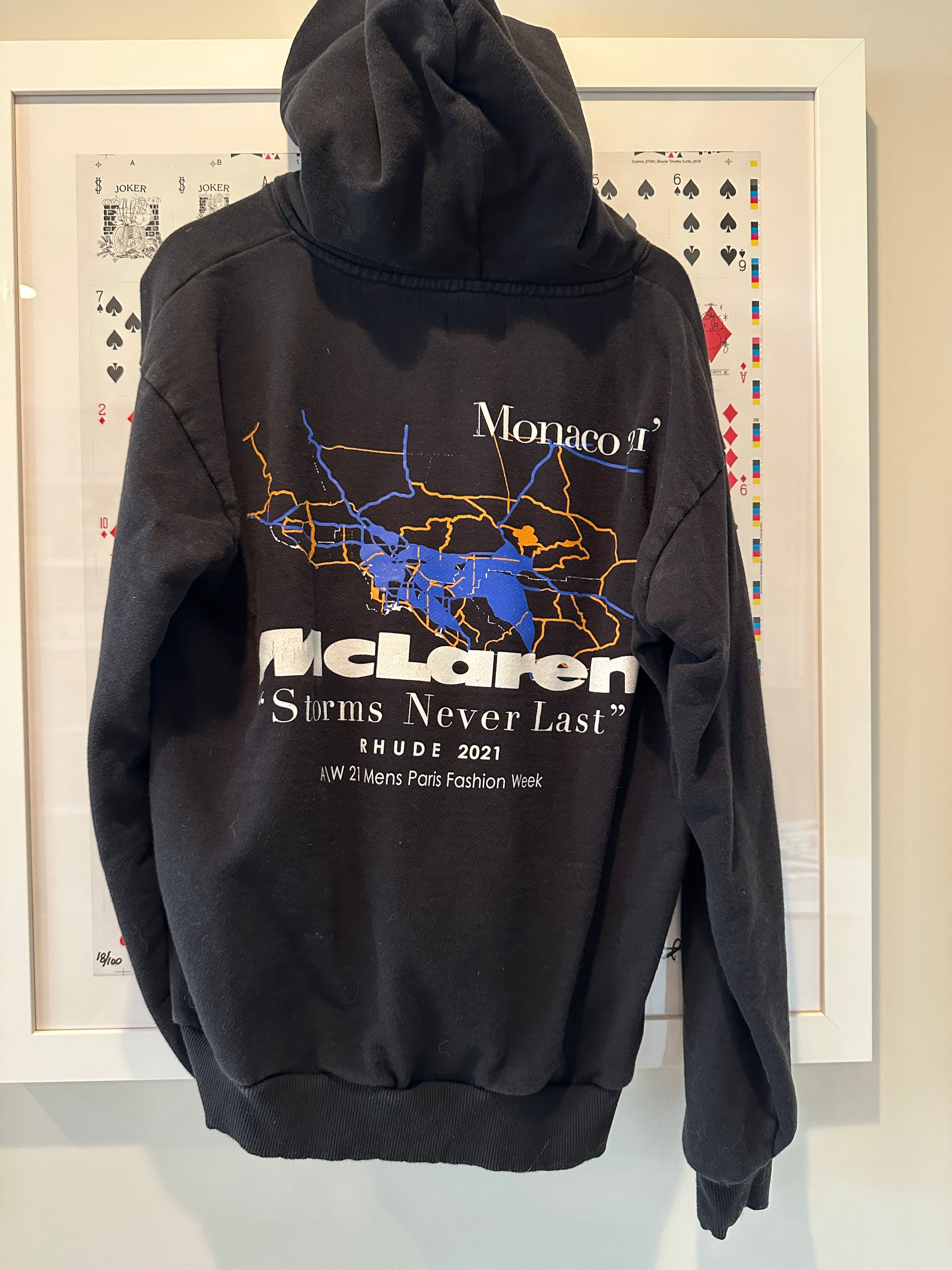 Rhode x Mclaren Hoodie Sz L