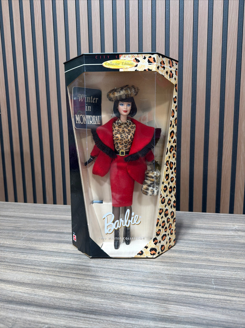 Winter in Montreal Barbie Doll City Seasons 1999 Mattel 22258